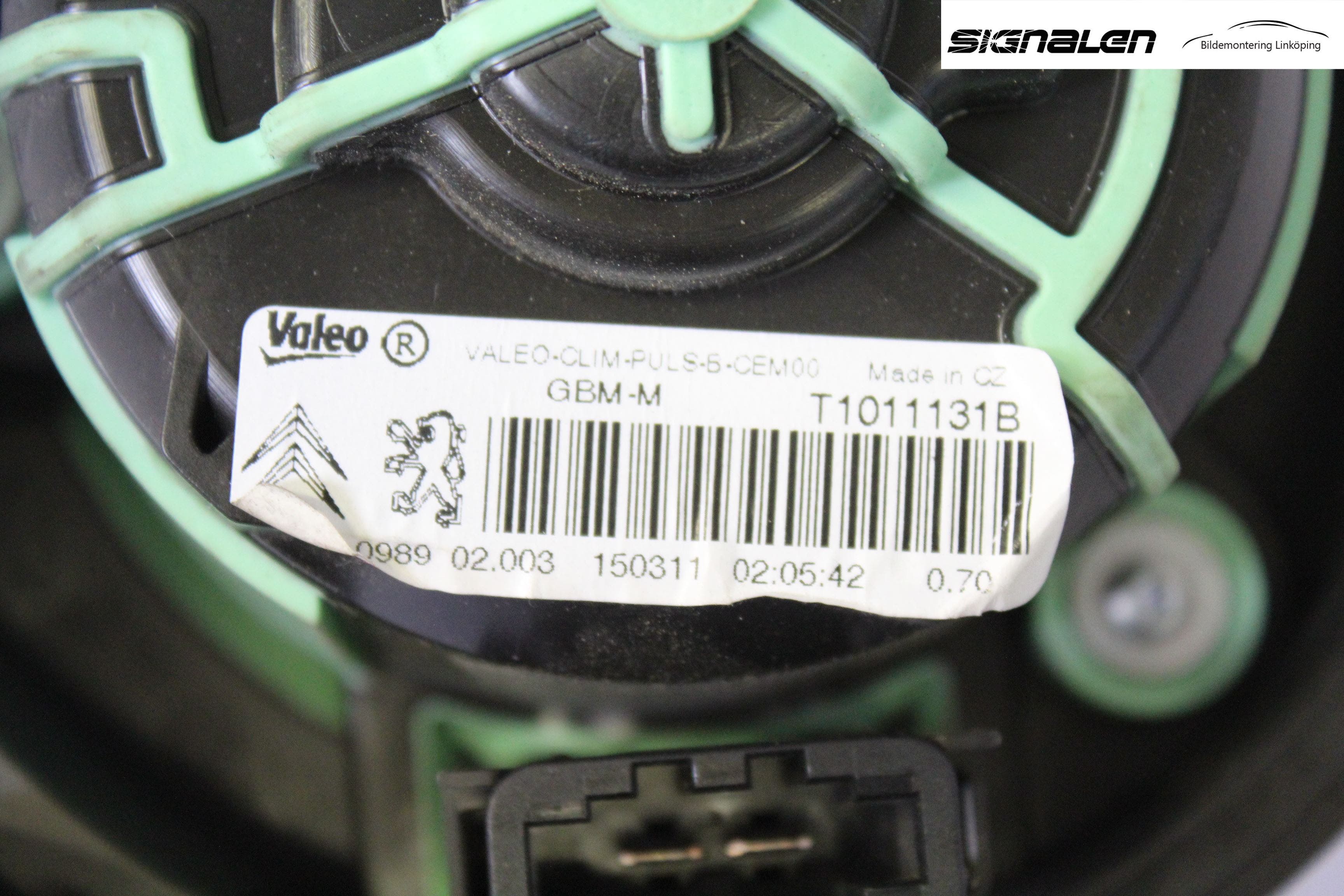 Citroen C4 II 11-18 Värmefläkt