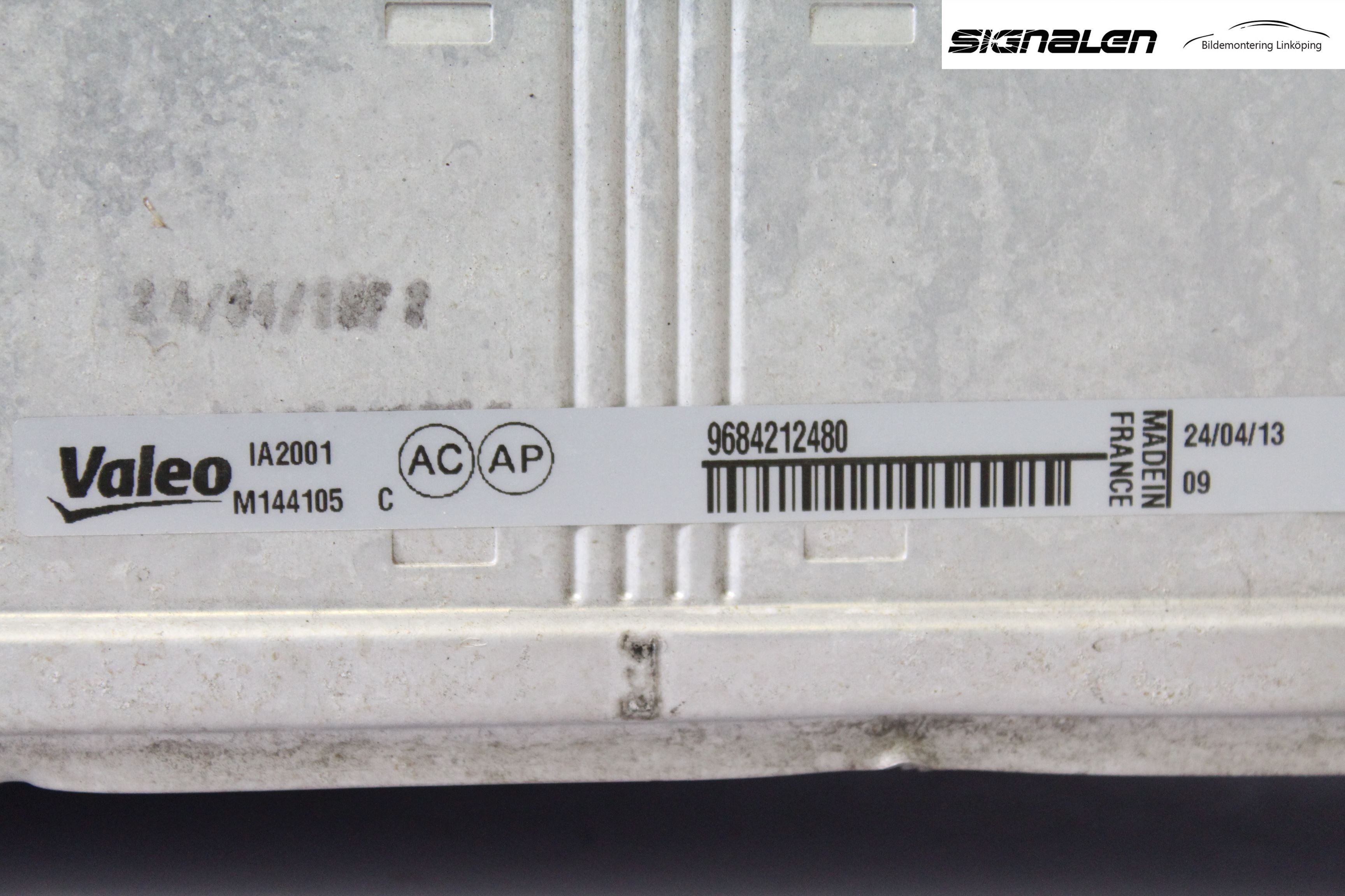 Citroen C4 II 11-18 Laddluft-Intercooler Kyl