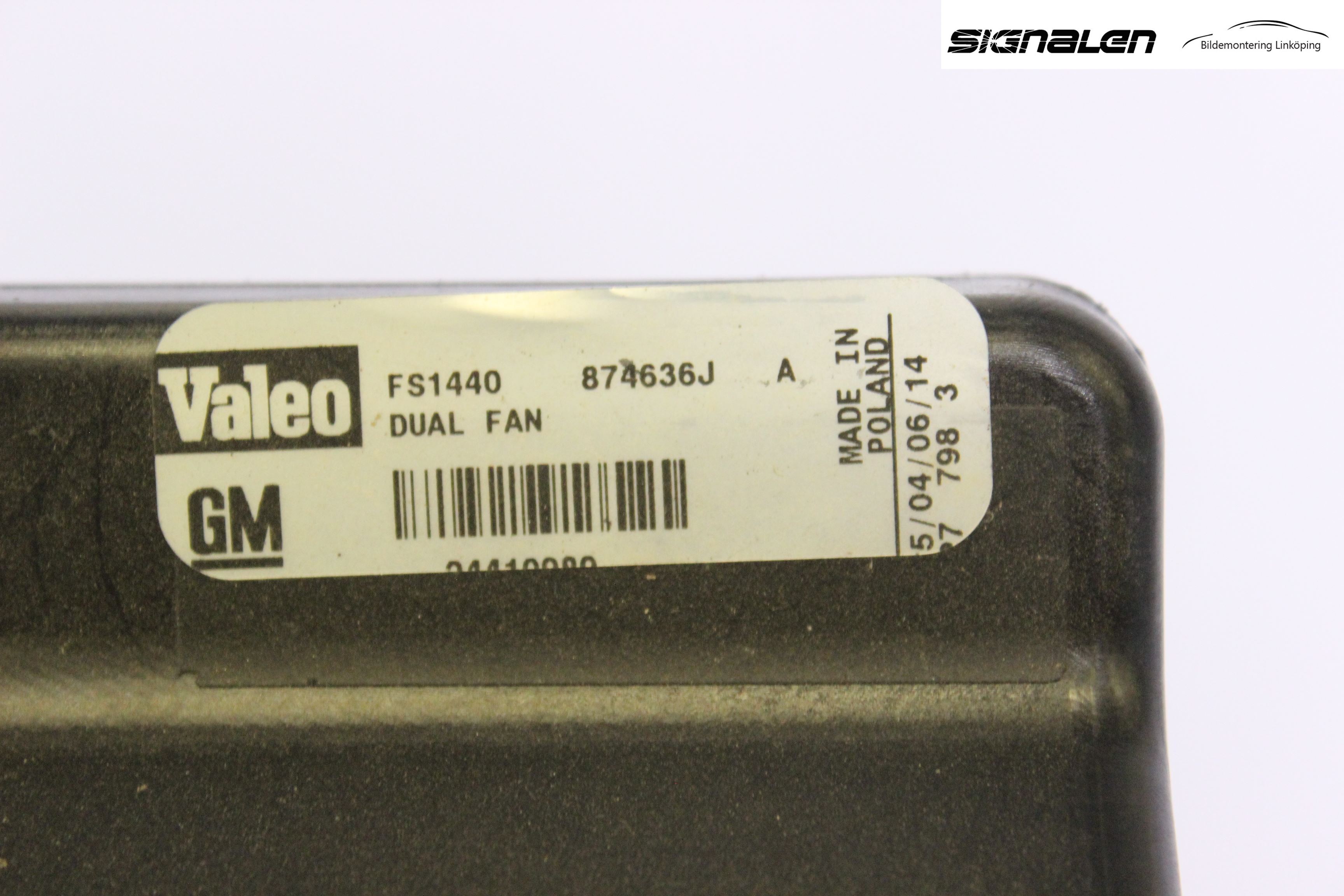 Saab 9-3 VER 2 Kylfläktkåpa