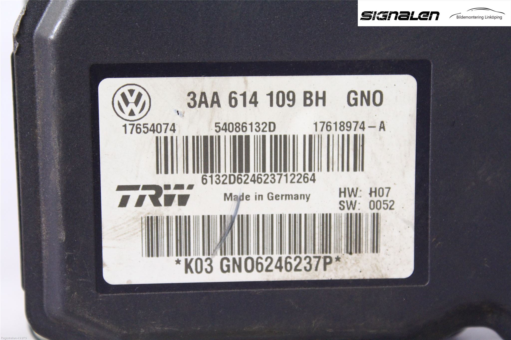 Volkswagen VW PASSAT 11-14 Abs Hydraulaggregat