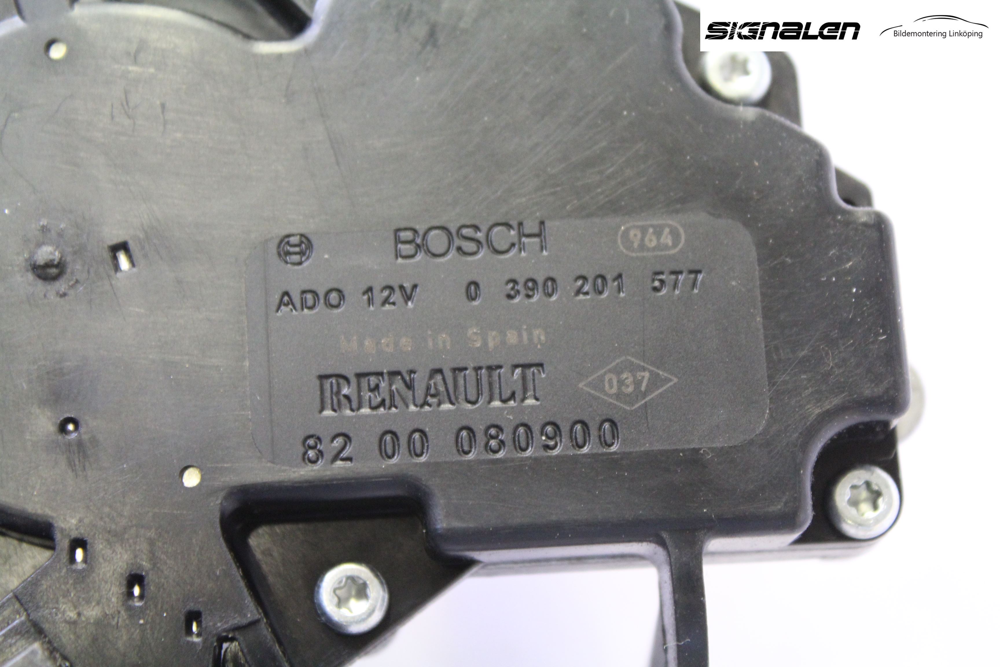 Renault MÉGANE II  03-05 Torkarmotor Baklucka