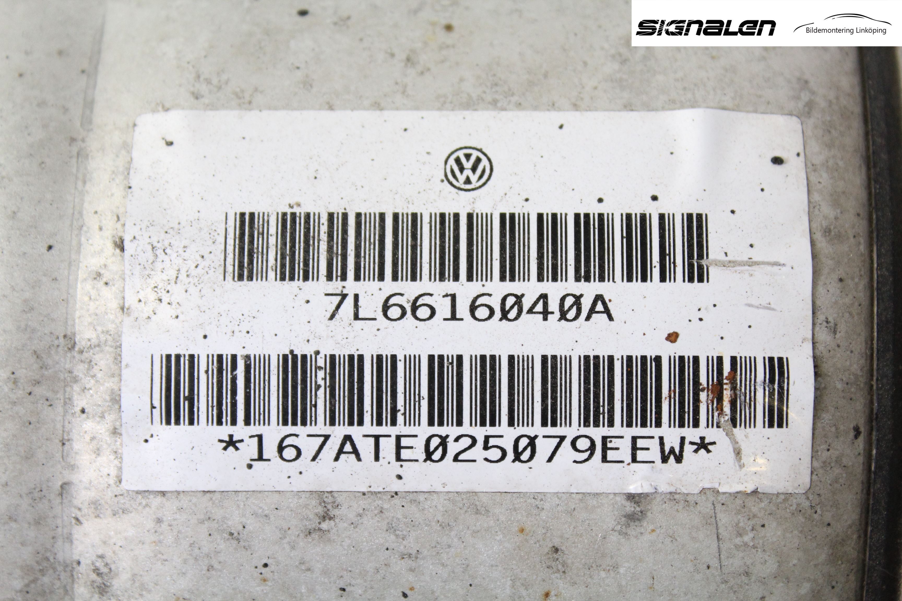 Volkswagen VW TOUAREG 7L 03-10 Fjäderben Fram Höger