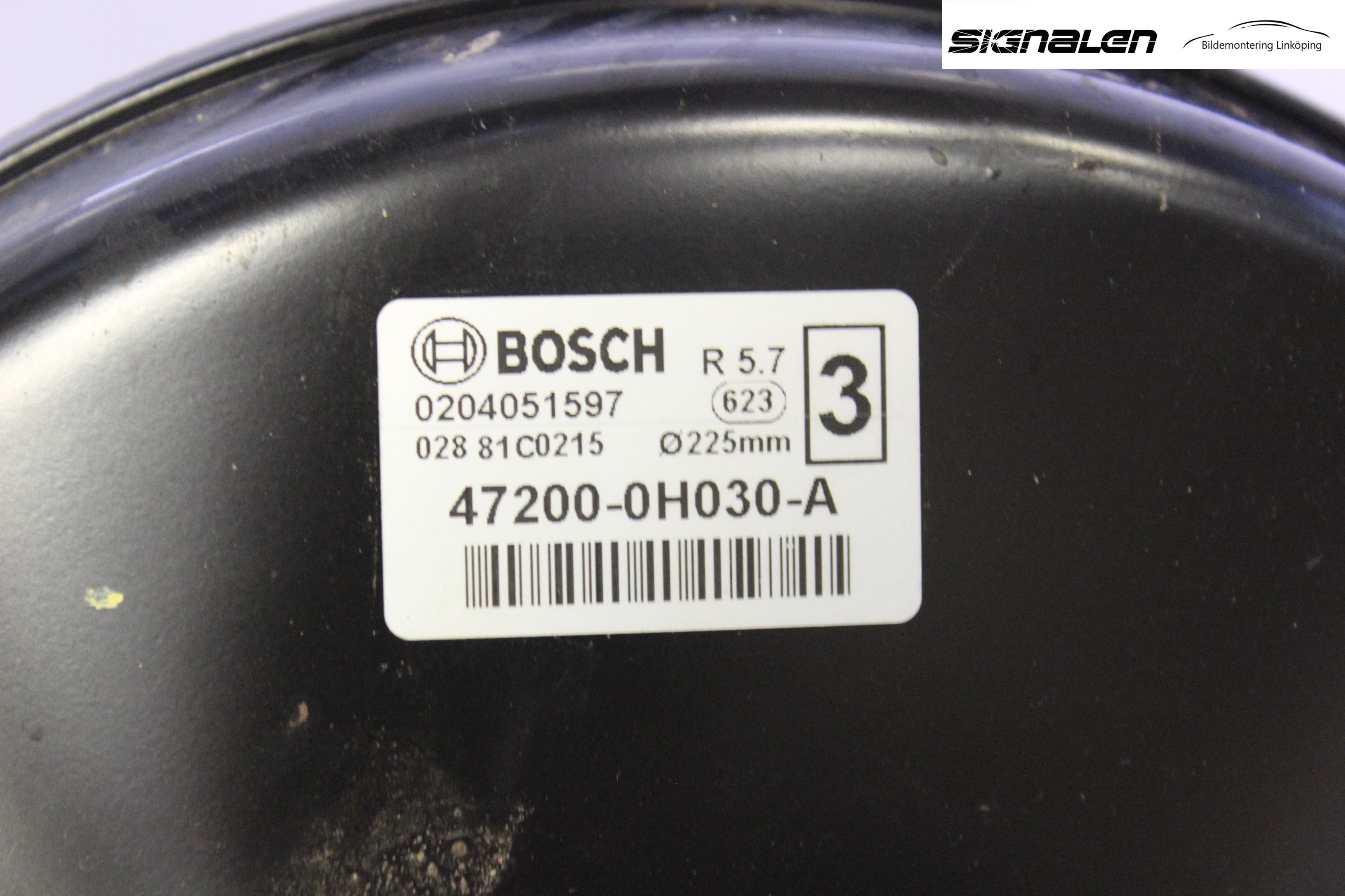 Toyota AYGO 06-14 Bromsservo