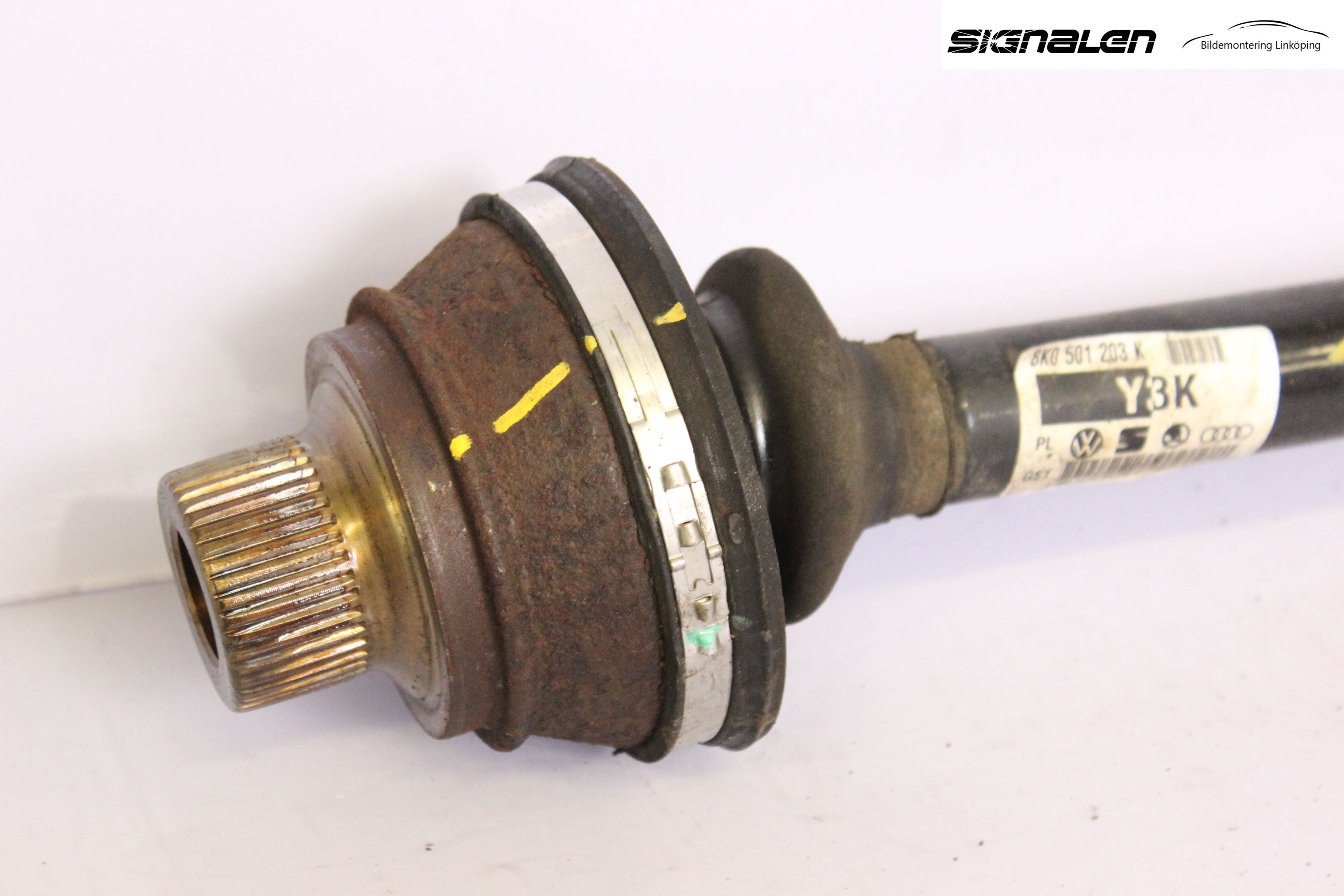 Audi A5 07-16 Drivaxel Bak Höger