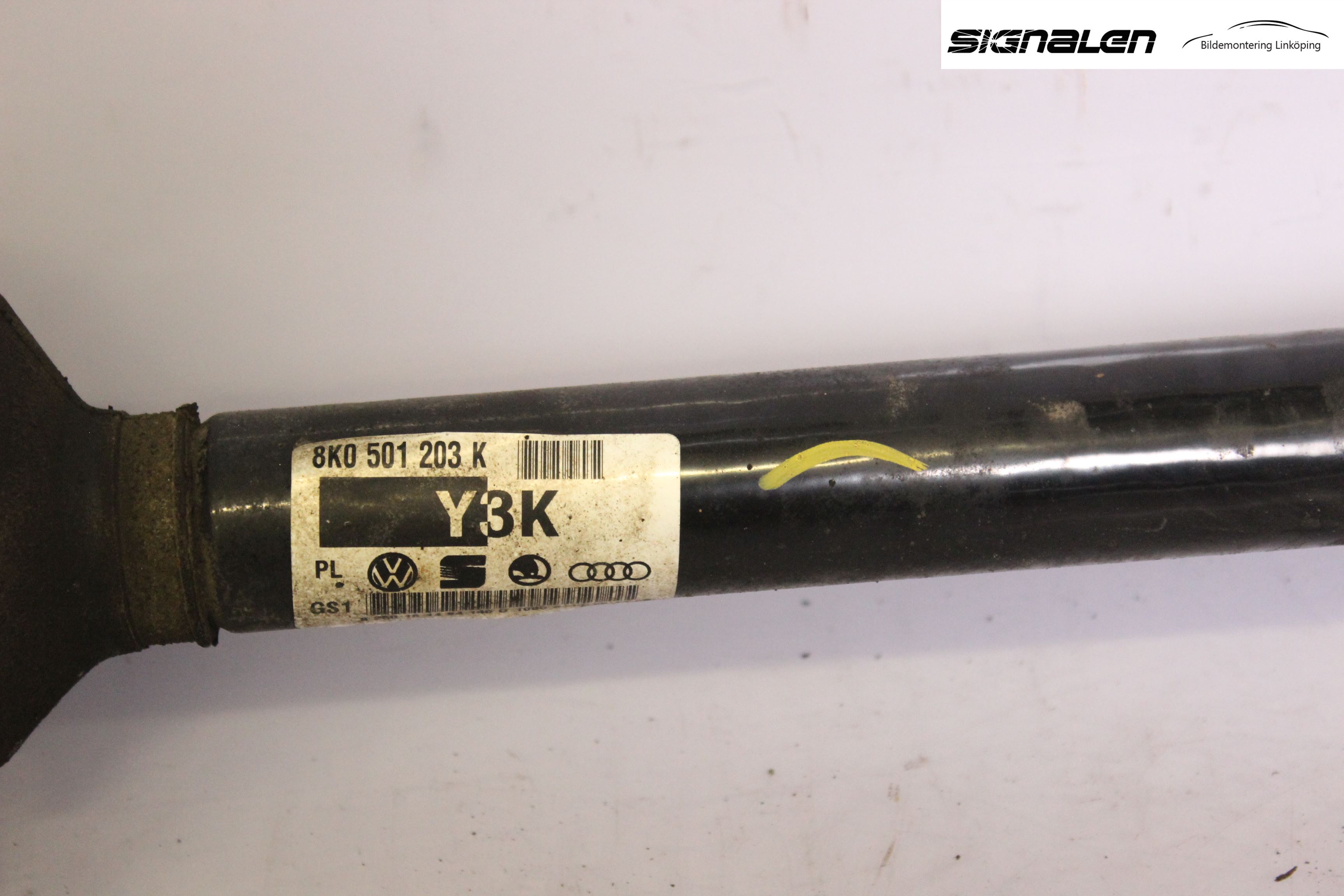 Audi A5 07-16 Drivaxel Bak Höger