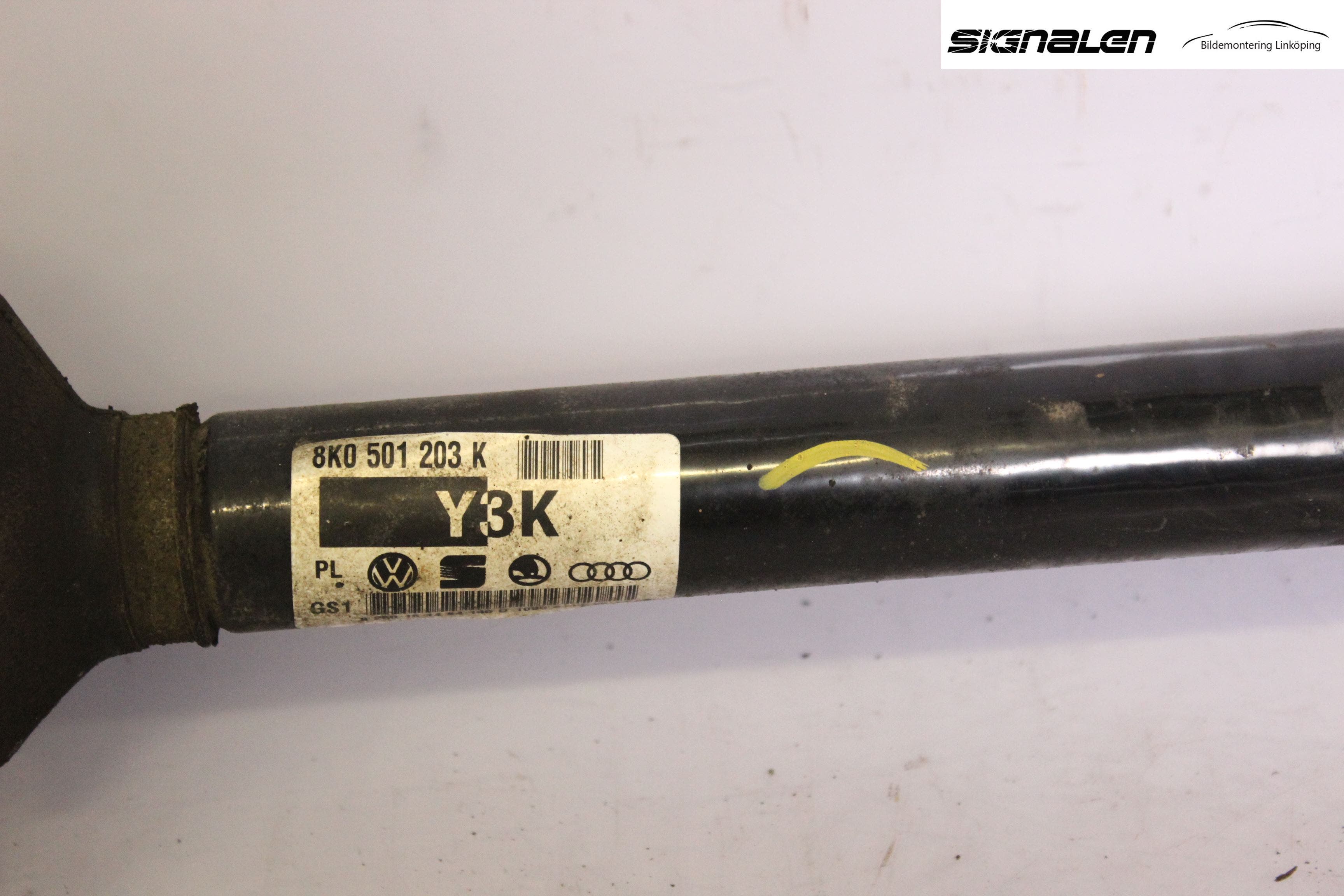 Audi A5 07-16 Drivaxel Bak Höger