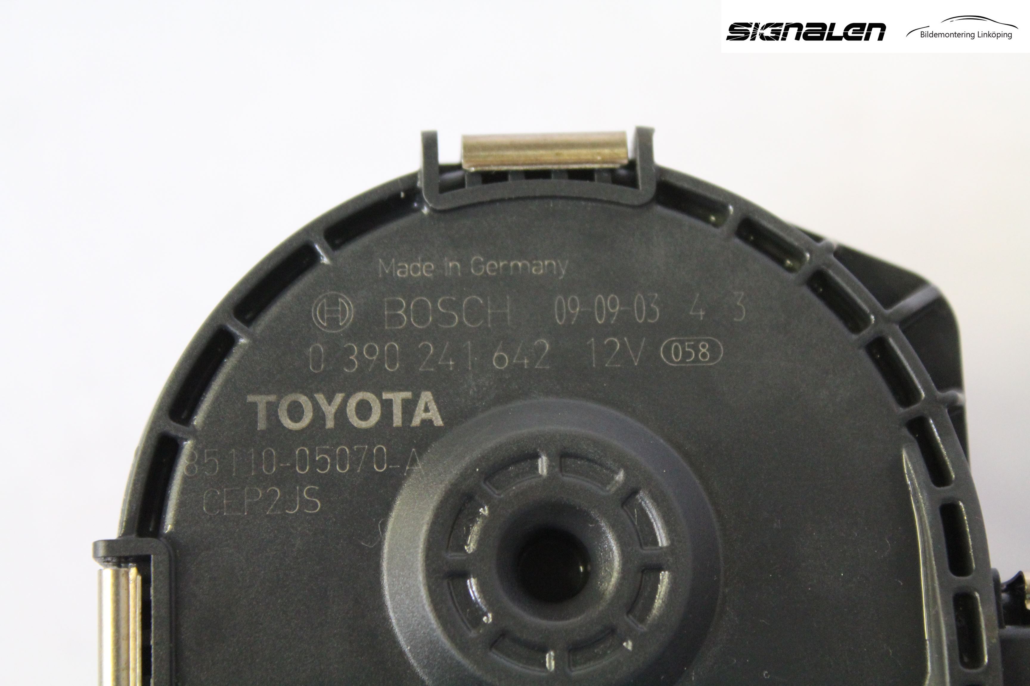 Toyota AVENSIS 09-15 Torkarmotor Vindruta