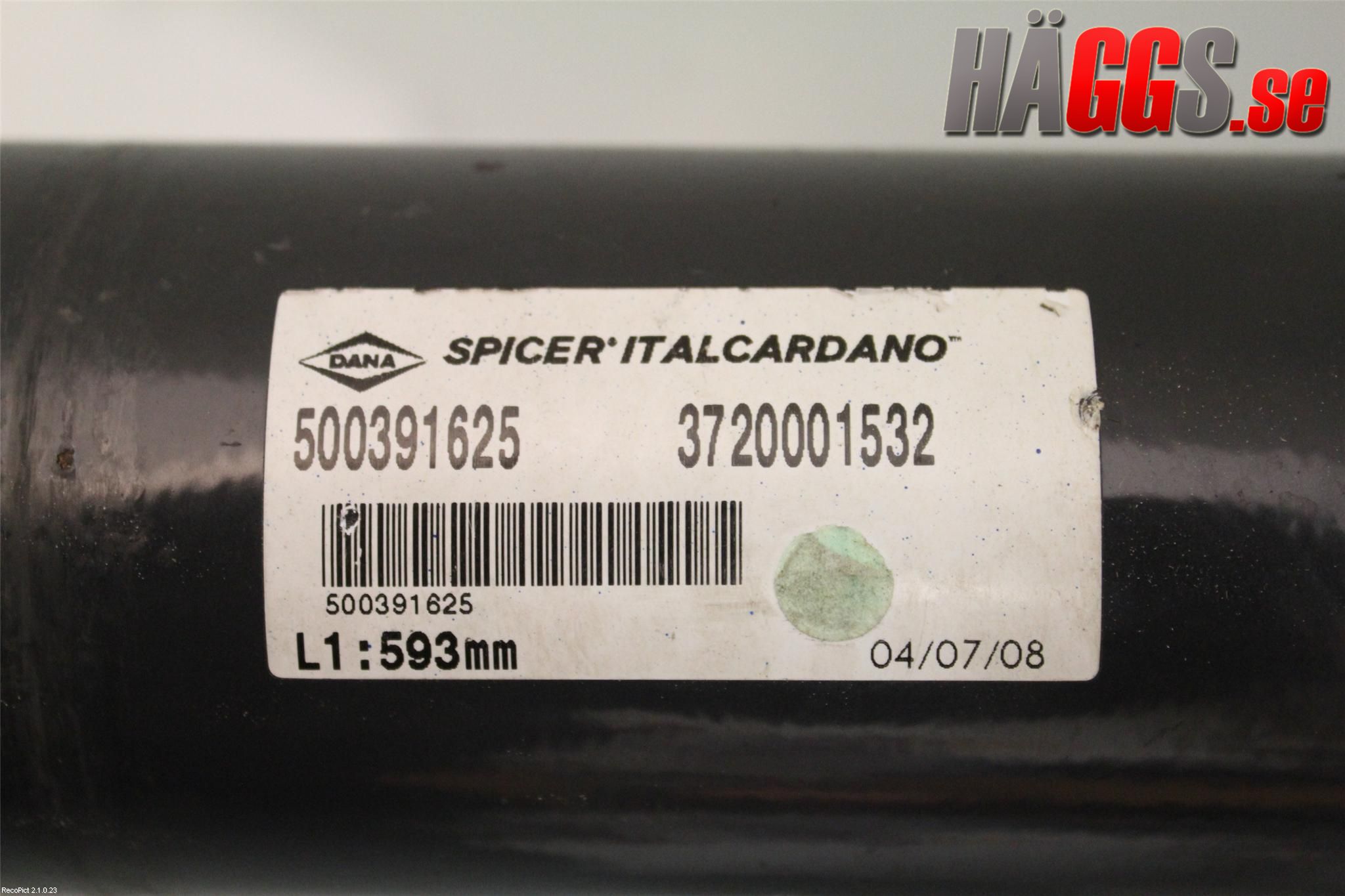 Iveco DAILY 07-13 Mellanaxel Mitt