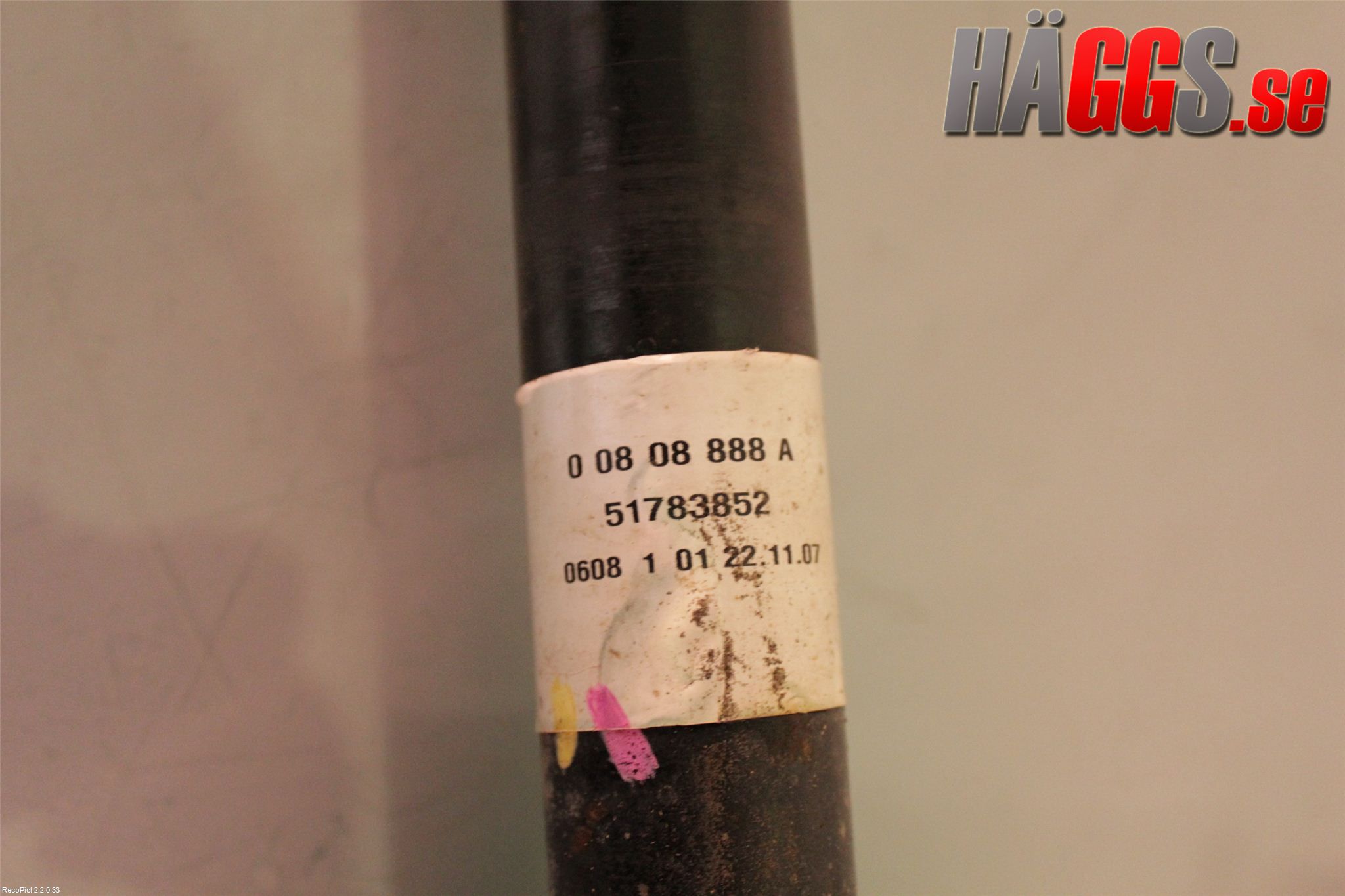 Citroen NEMO Drivaxel Fram Höger