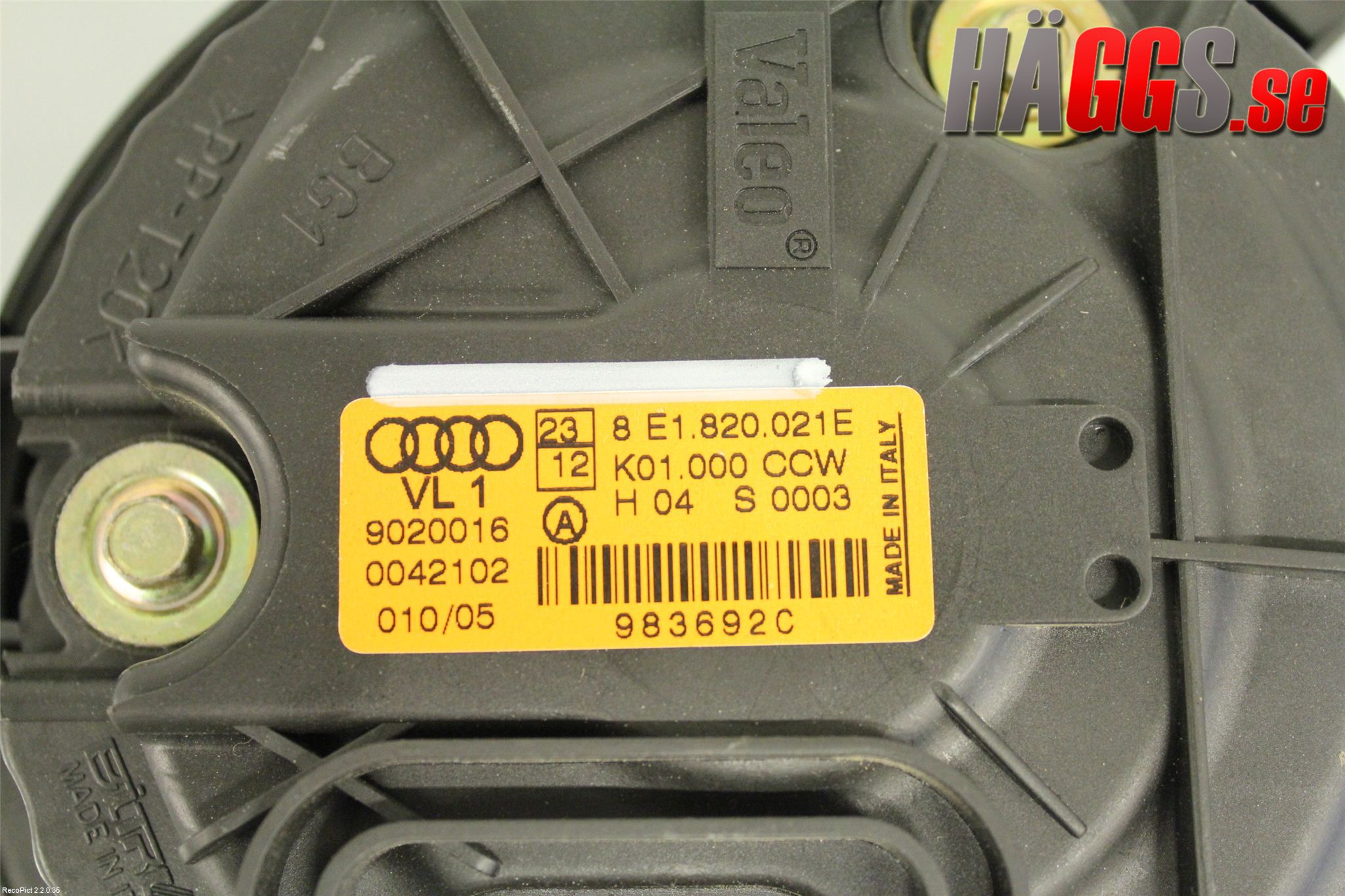 Audi A4/S4 05-07 Ac Värmefläkt