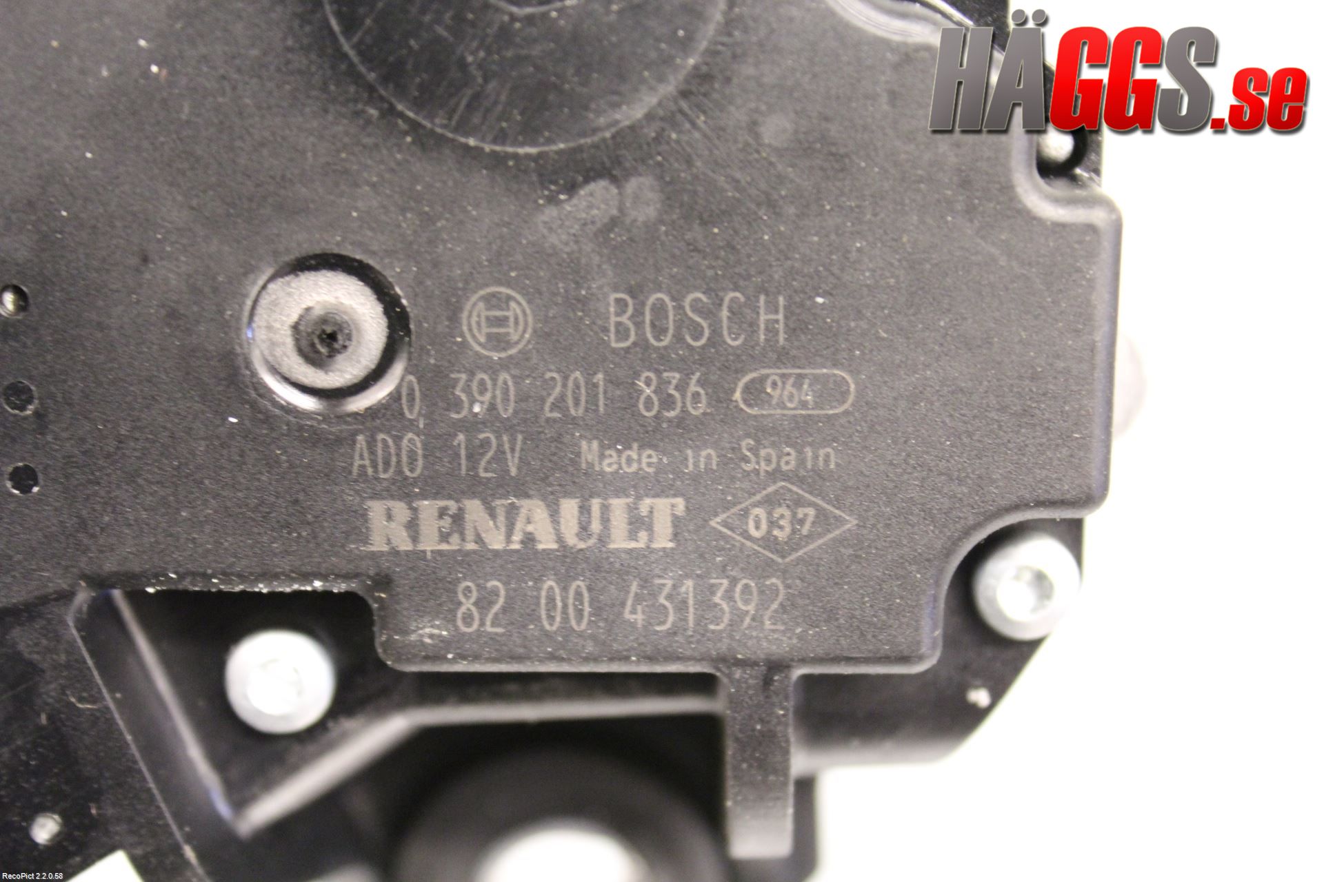 Renault KANGOO II 08-14 Torkarmotor Baklucka