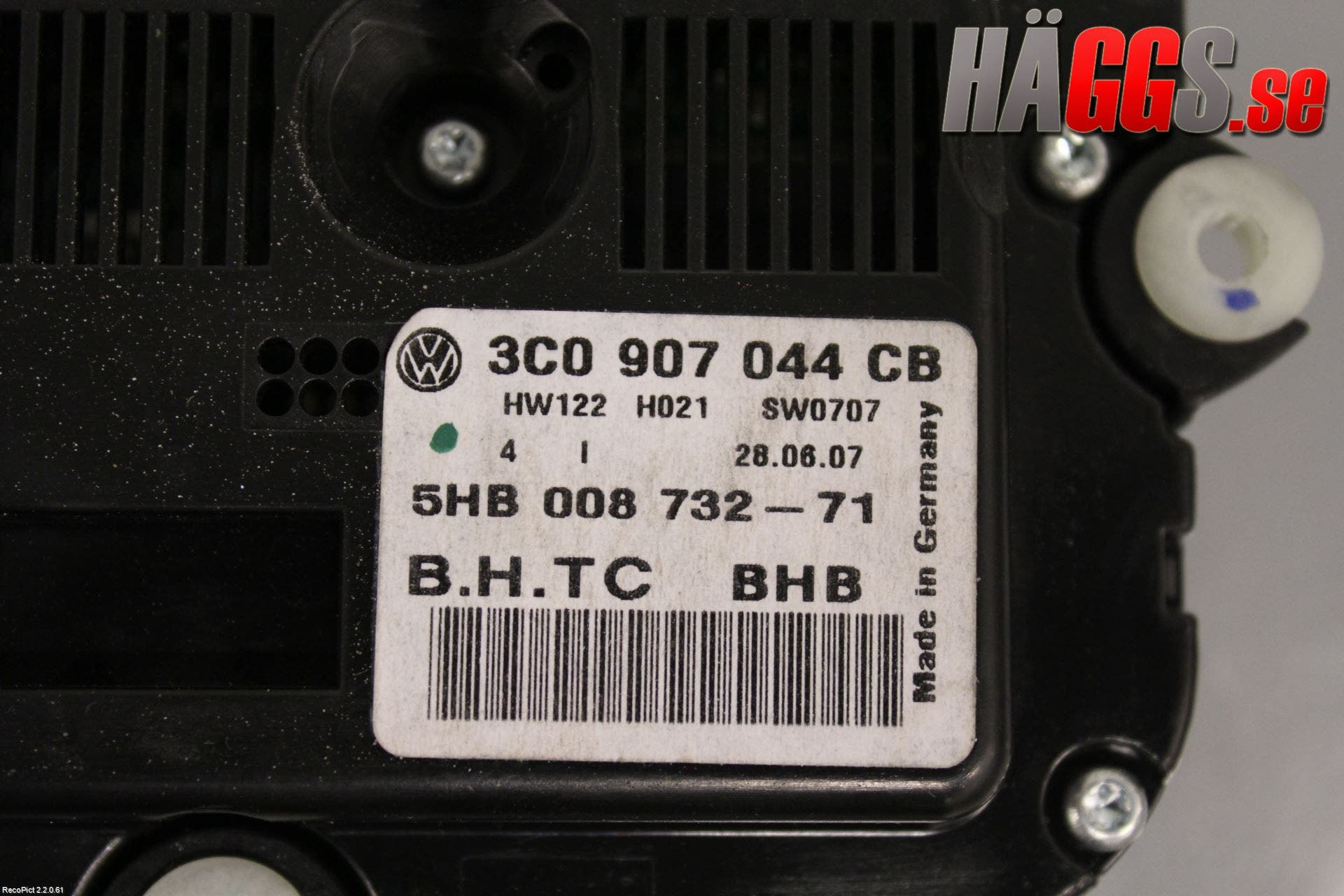 Volkswagen VW PASSAT 05-11 Ac Styrenhet Ac Manöveren