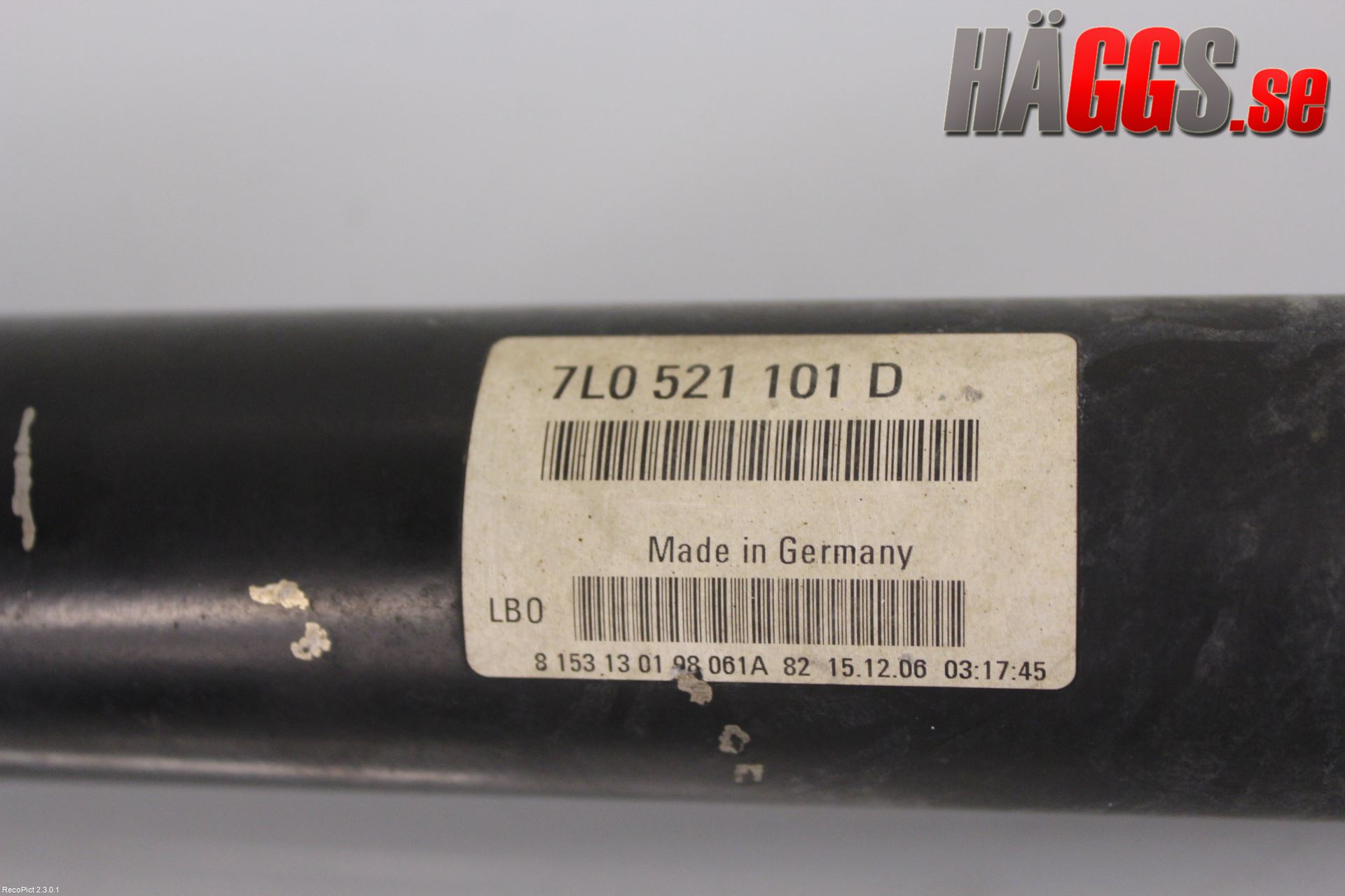 Audi Q7/SQ7 Mellanaxel Främre 4Wd