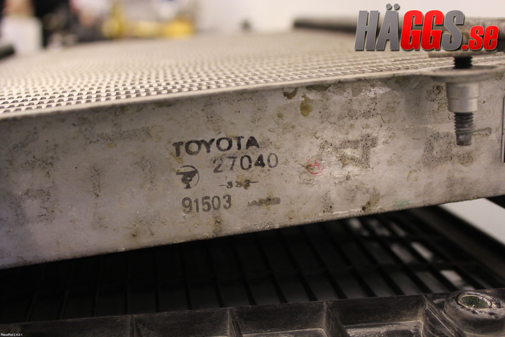 Toyota RAV 4 00-06 Laddluft-Intercooler Kyl
