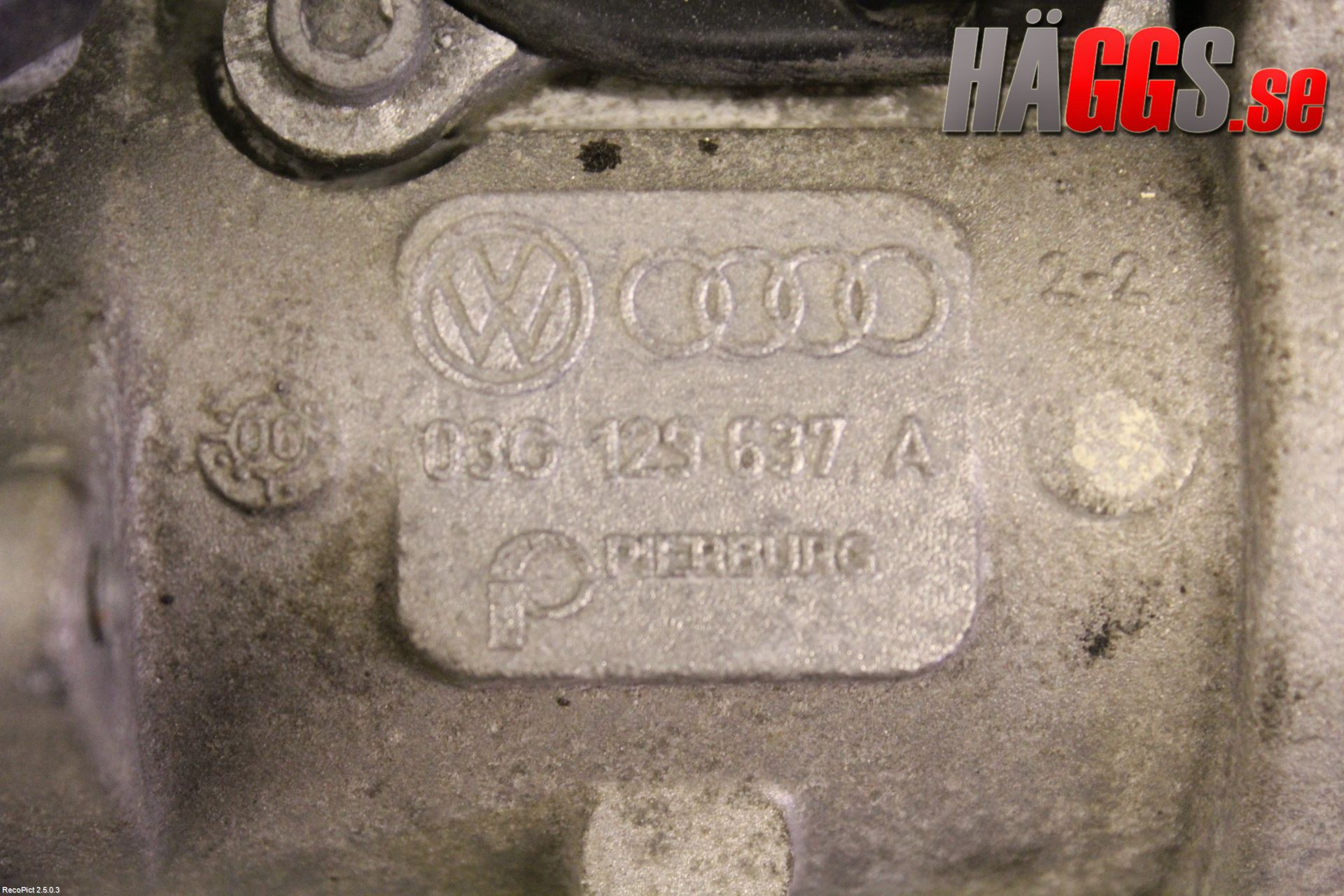 Volkswagen VW GOLF PLUS/CROSS GOLF 04-14 Egr Ventil