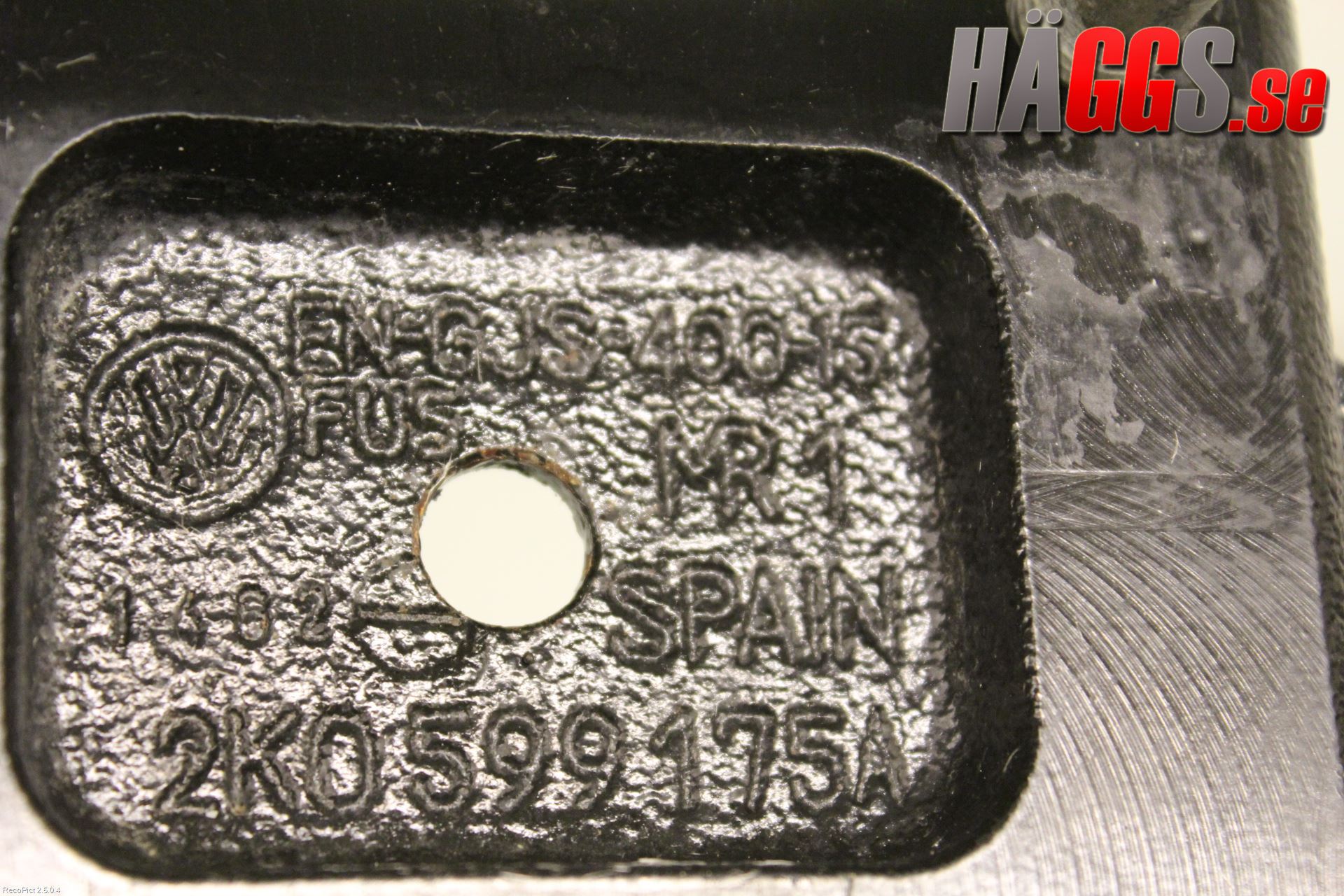 Volkswagen VW CADDY 11-15 Bladfjäderhänke Bak