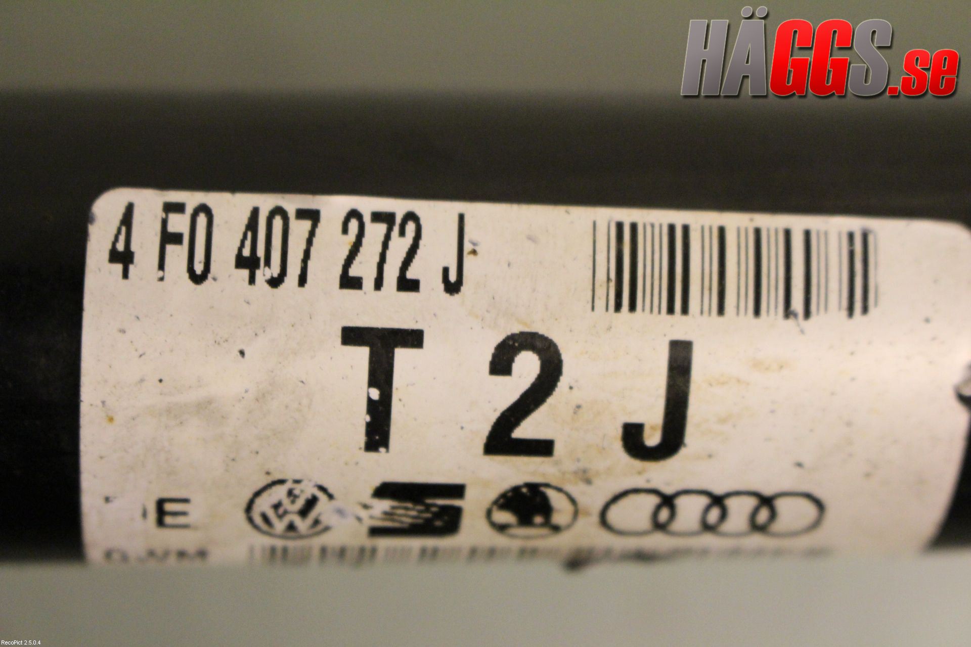 Audi ALLROAD 06-11 Drivaxel Fram Höger