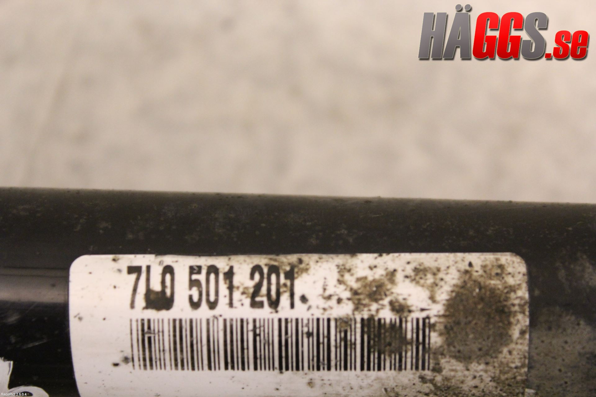 Volkswagen VW TOUAREG 7L 03-10 Drivaxel Bak Höger
