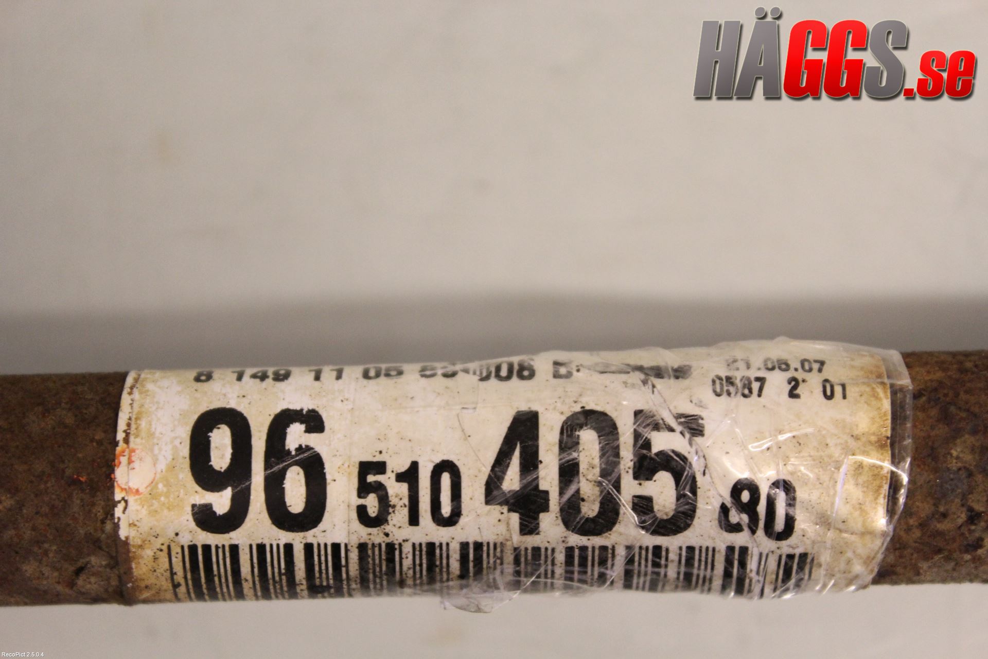 Peugeot 207 Drivaxel Fram Vänster