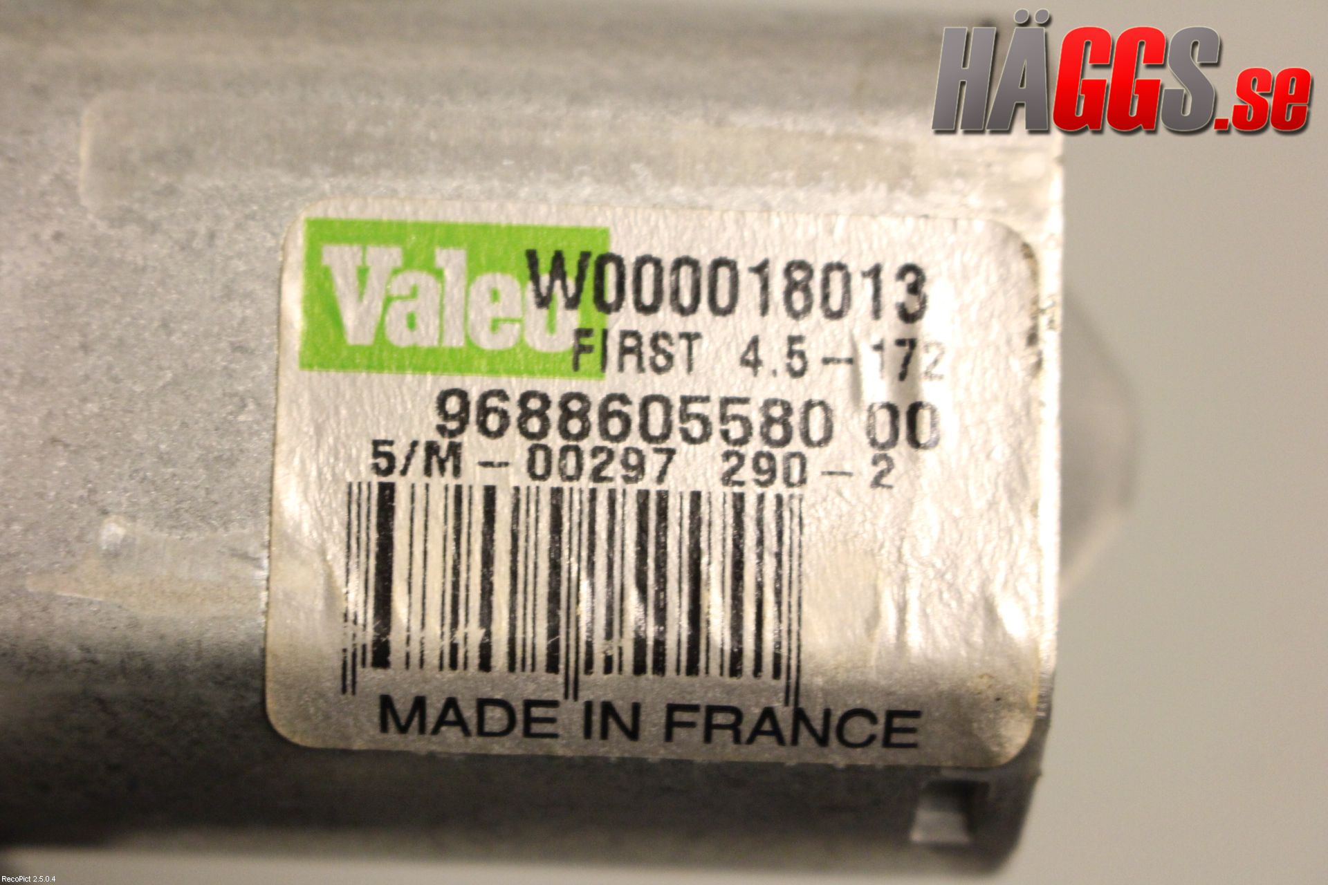 Peugeot 508 11-18 Torkarmotor Baklucka