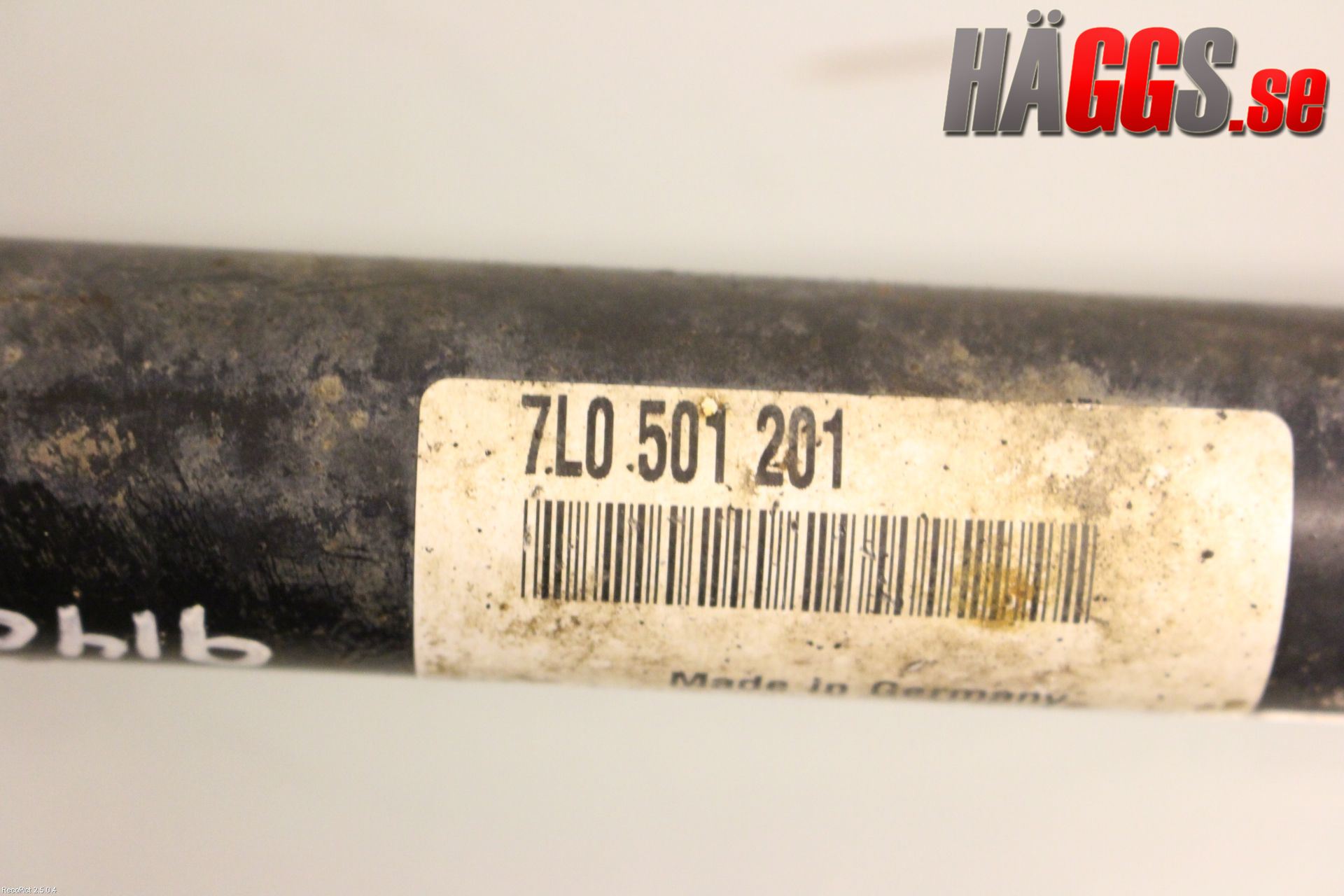 Volkswagen VW TOUAREG 7L 03-10 Drivaxel Bak Höger