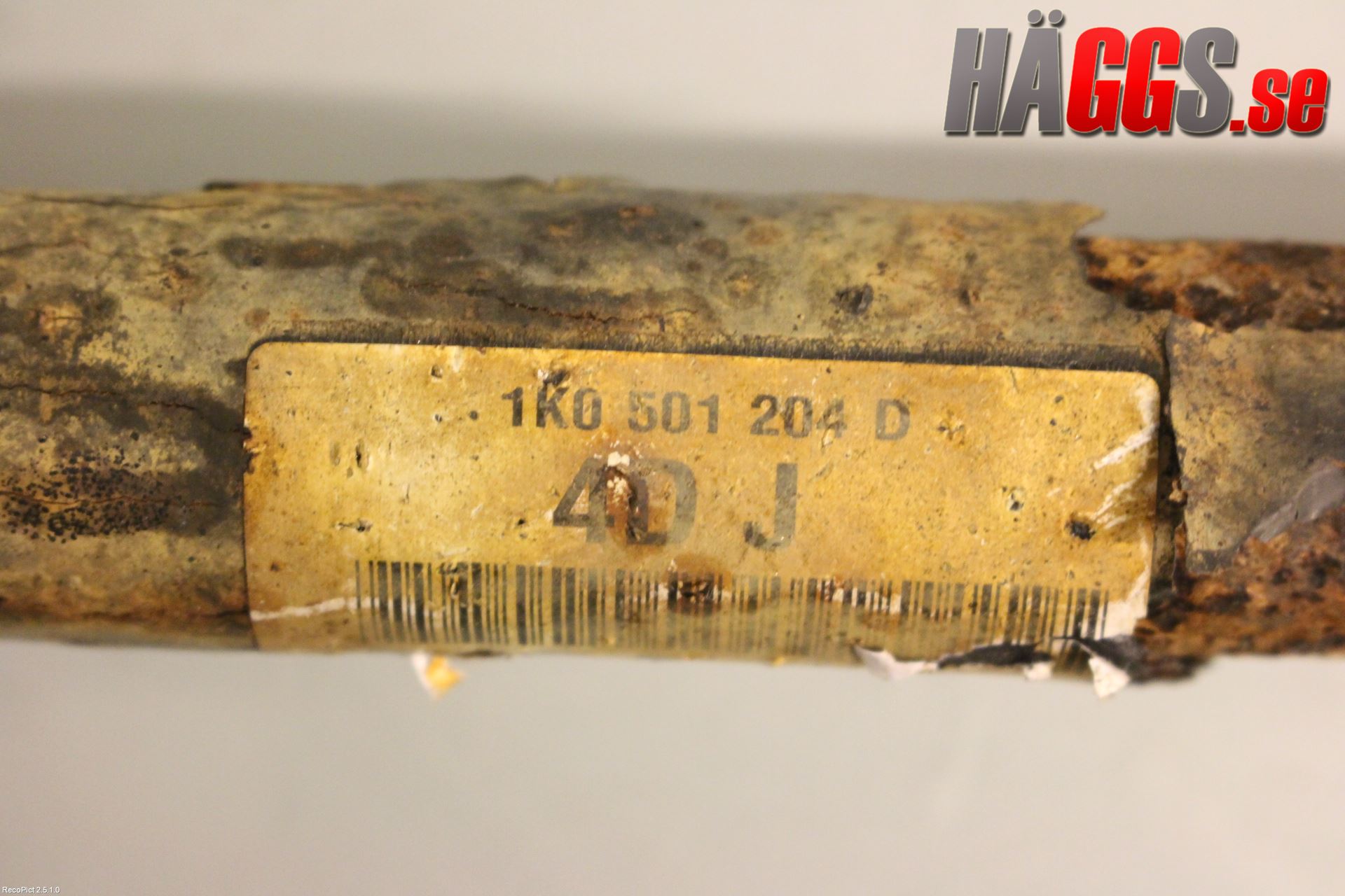 Volkswagen VW GOLF V 04-09 Drivaxel Bak Höger