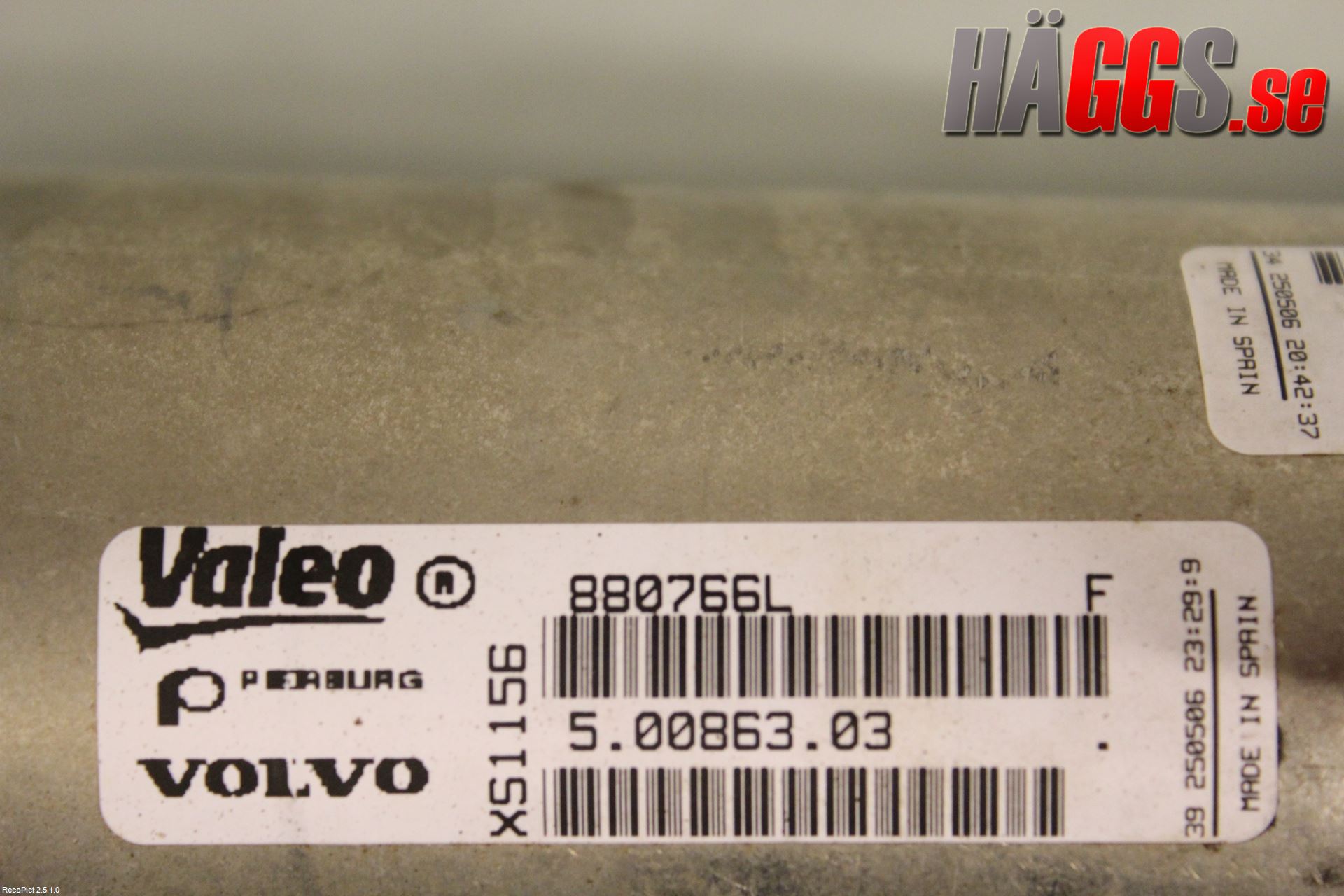 Volvo V70 05-08 Avgaskylare