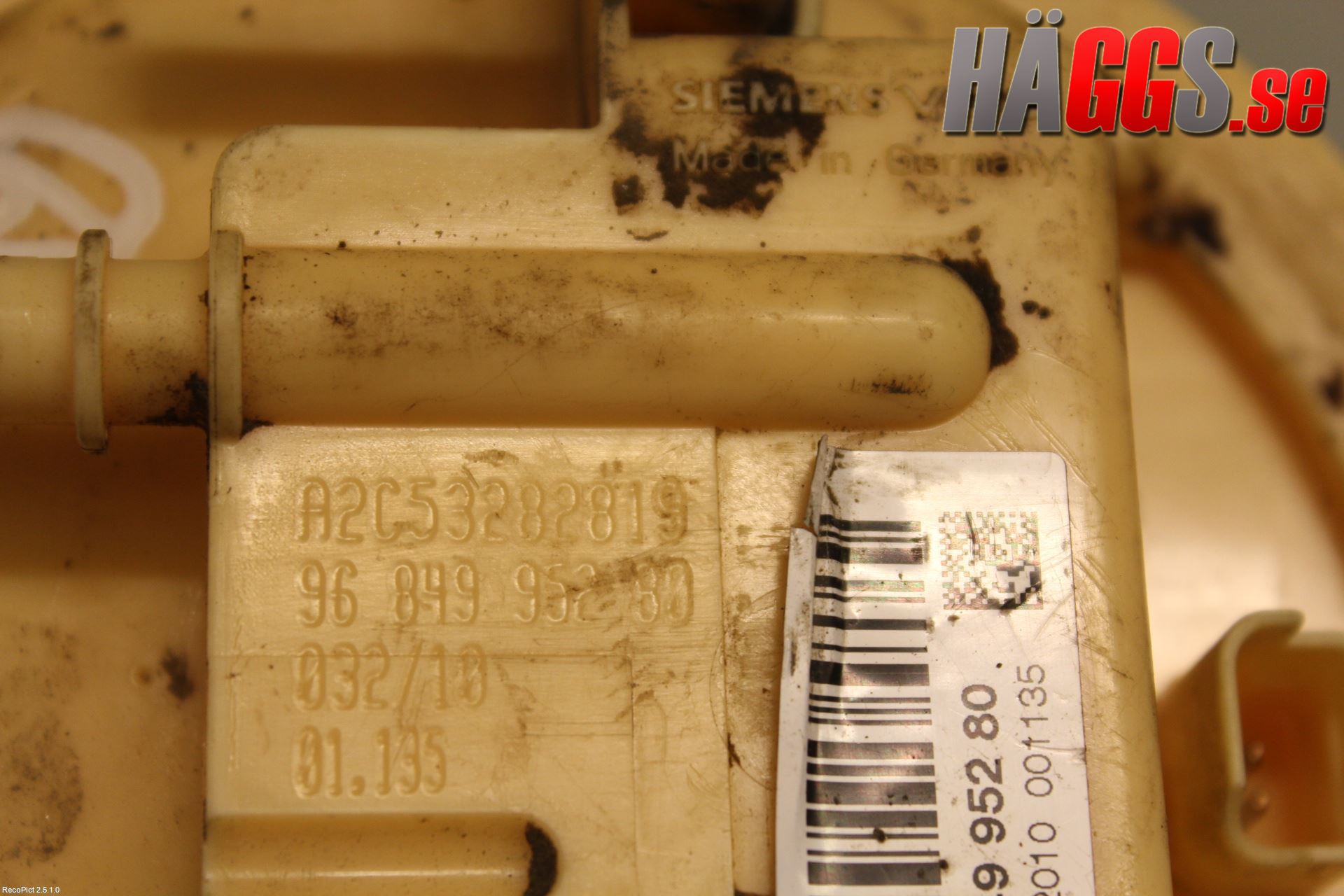 Citroen BERLINGO 08-18 Givare Tank