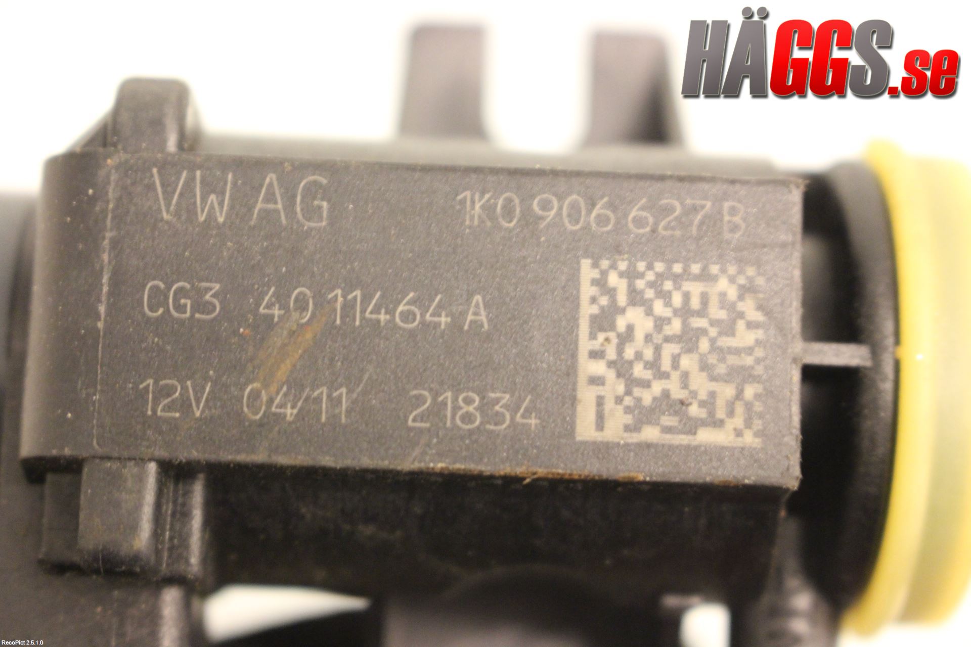 Volkswagen VW PASSAT 11-14 Vakuumventil