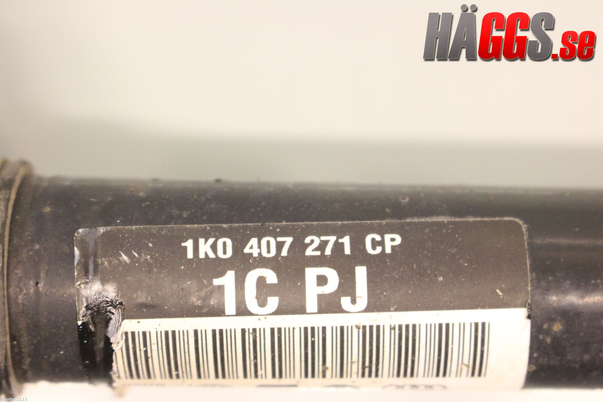 Volkswagen VW GOLF VI 09-13 Drivaxel Fram Vänster