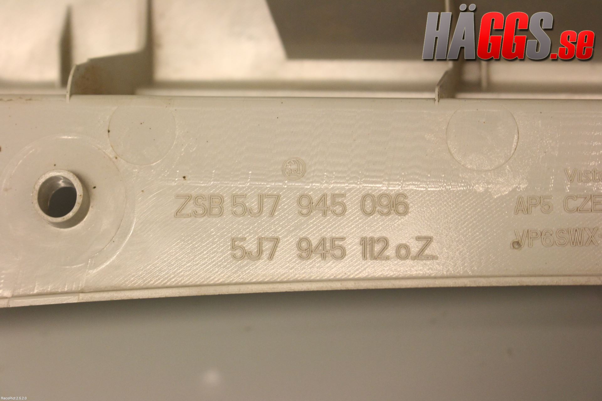 Skoda PRAKTIK Bakljus Höger