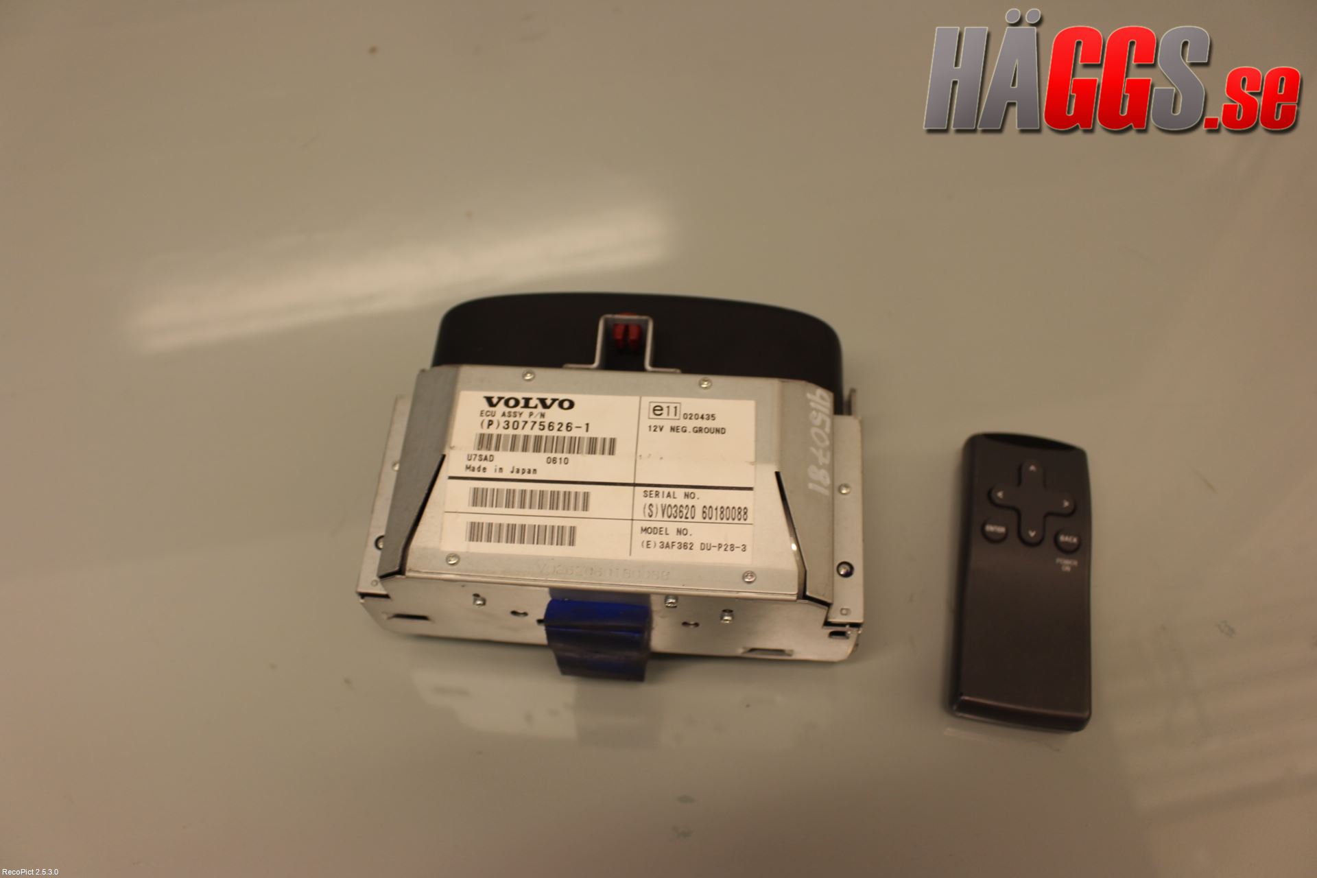 Volvo XC70 05-07 Gps Navigator