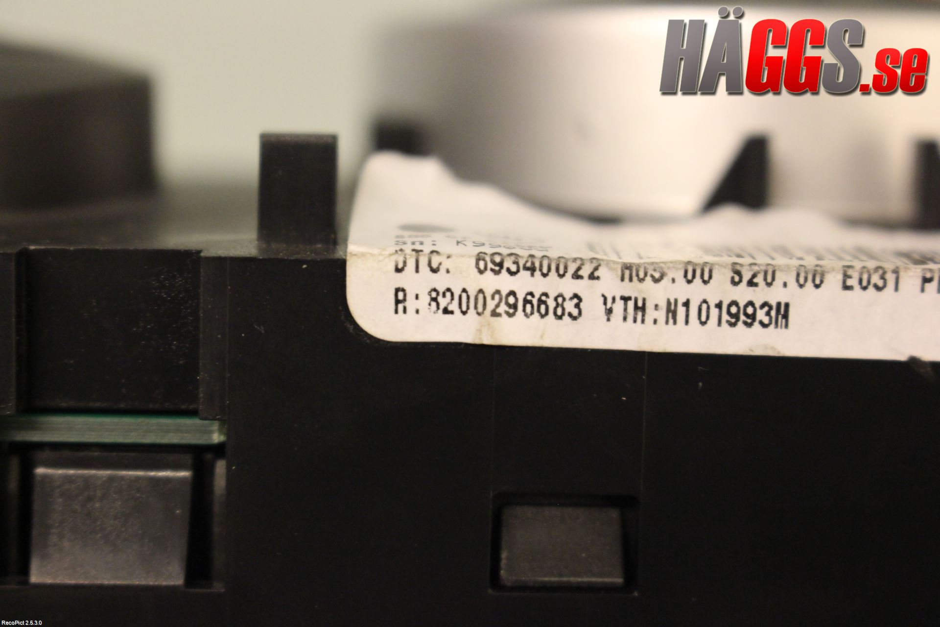 Renault CLIO III  09-12 Ac Styrenhet Ac Manöveren