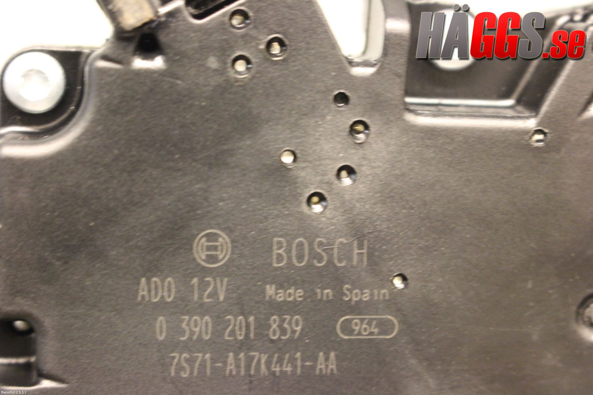 Ford MONDEO 07-15 Torkarmotor Baklucka