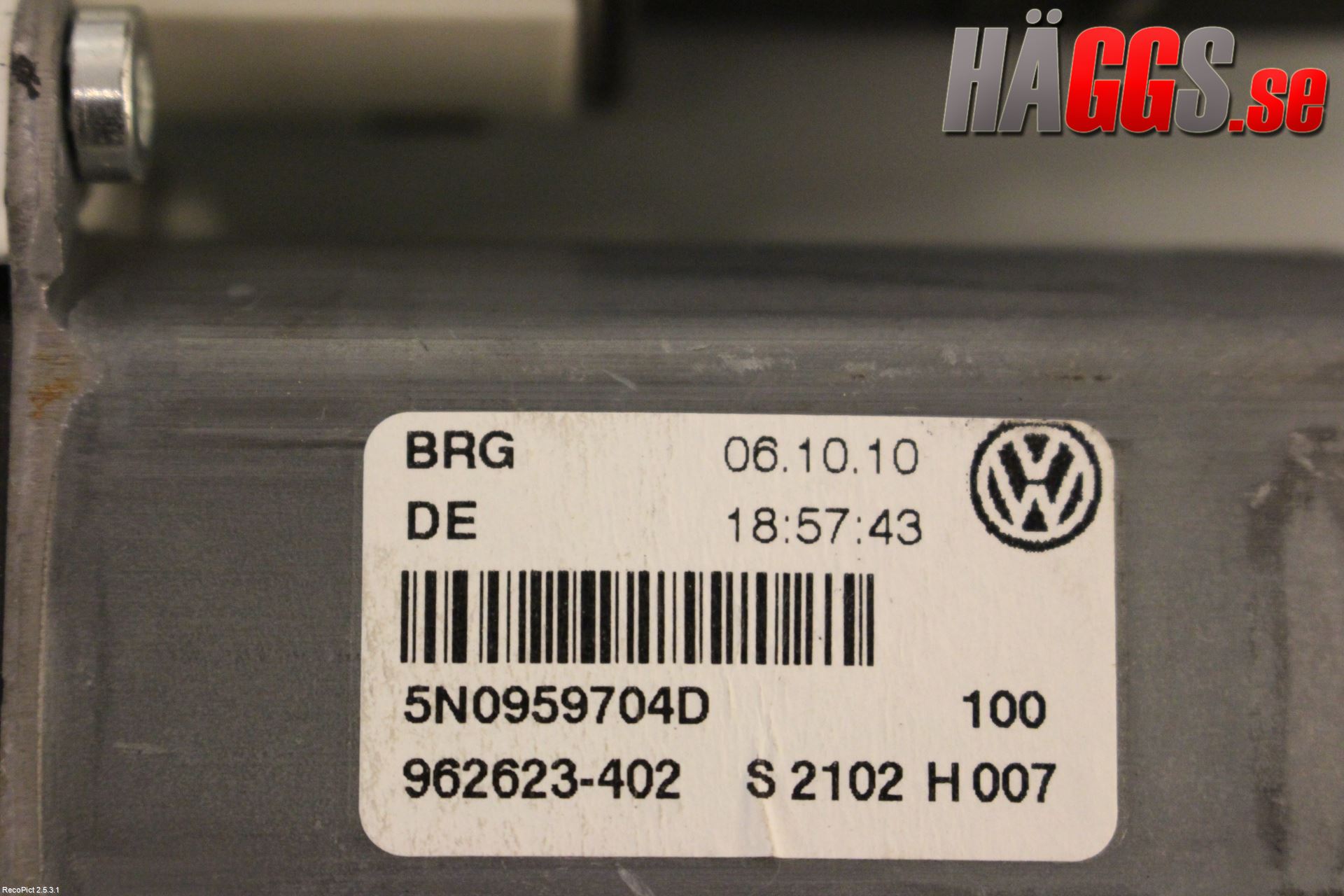 Volkswagen VW TIGUAN 07-16 Fönsterhissmotor