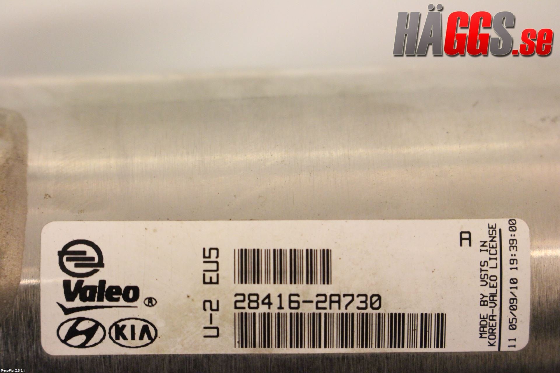 Hyundai ix20 Avgaskylare