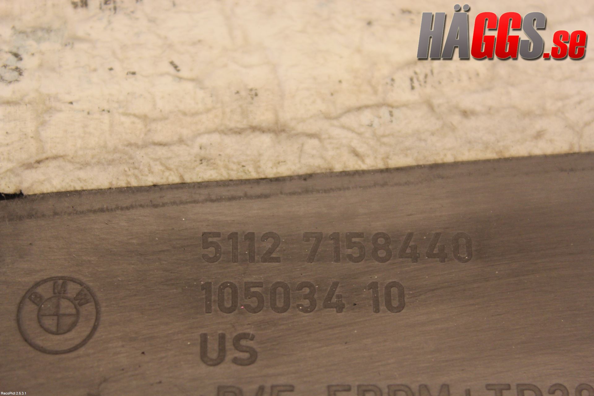 BMW X5 E70 07-13 Stötfångardel Bak Hö