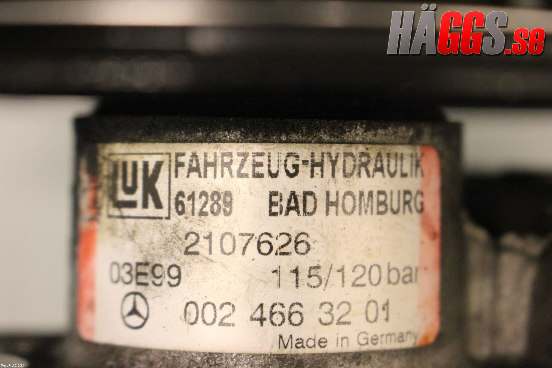 Mercedes-Benz MB E-KLASS (W210) 96-03 Styrservopump