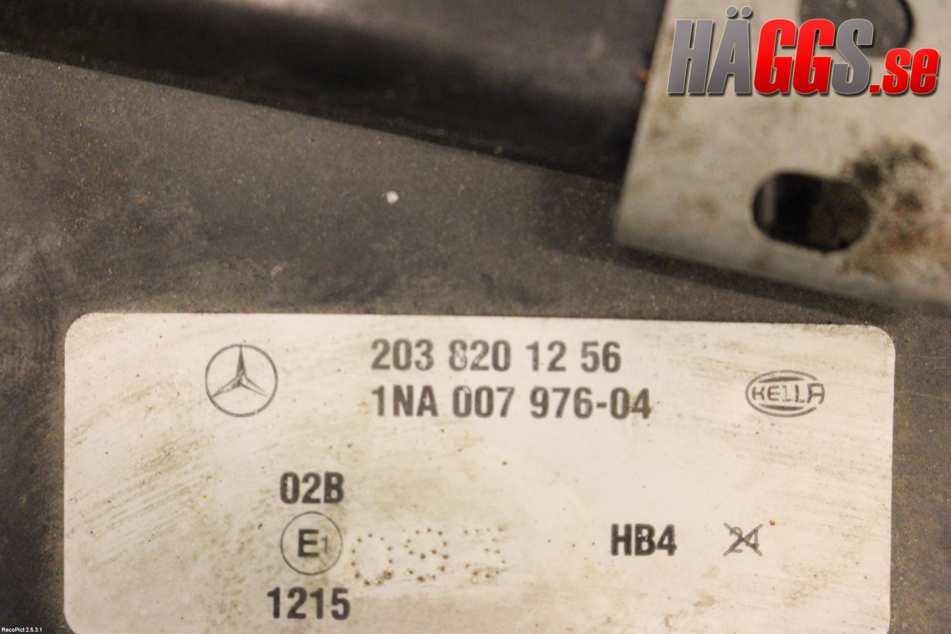 Mercedes-Benz MB CLK (C209) 02-09 Dimljus-Varselljus Fram