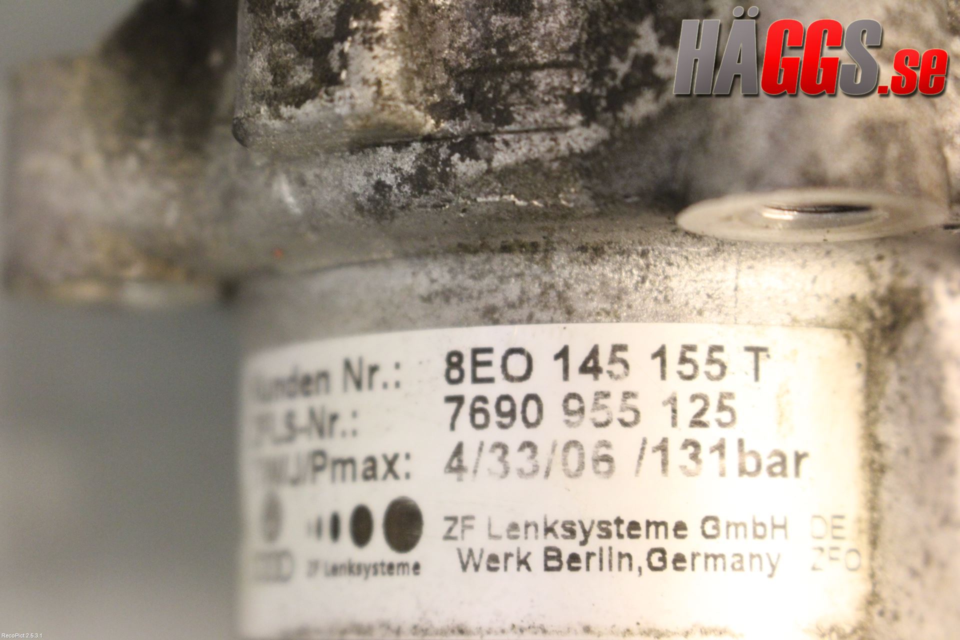 Audi A4/S4 05-07 Relä Kylfläkt