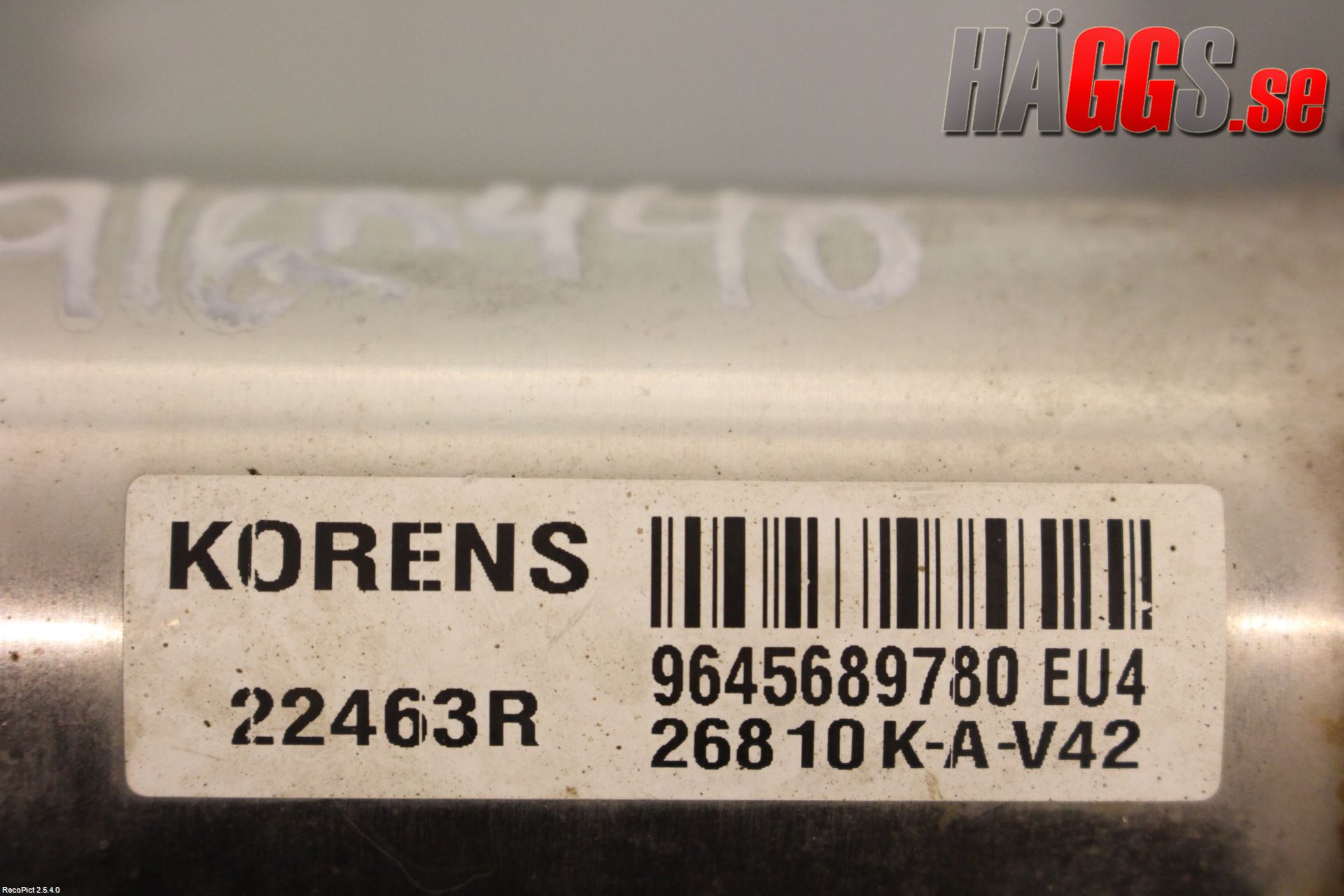 Peugeot EXPERT 07-14 Avgaskylare