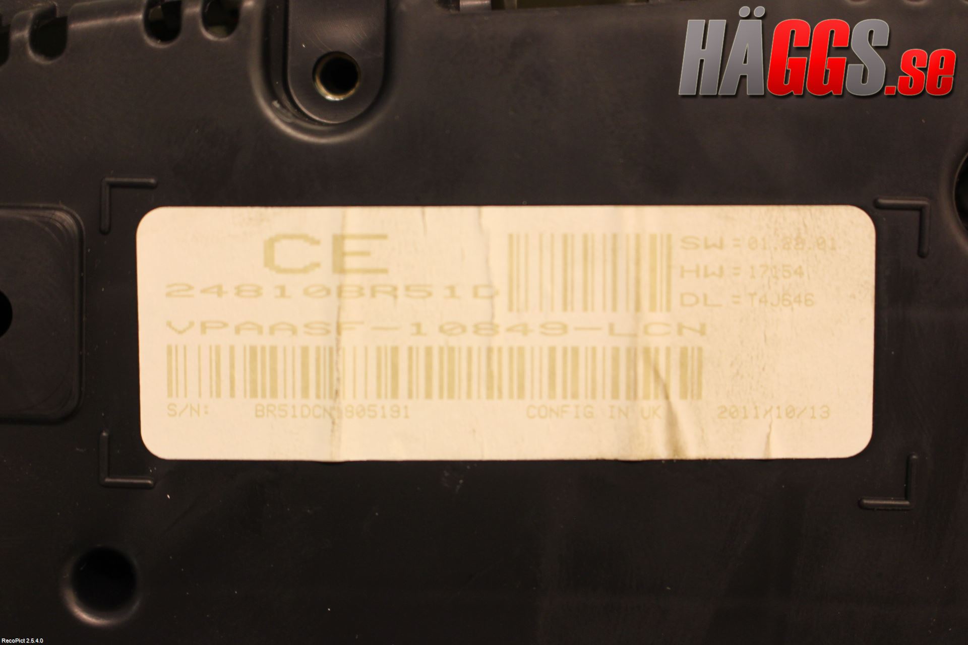 Nissan QASHQAI+2  10-14 Instrument Komb
