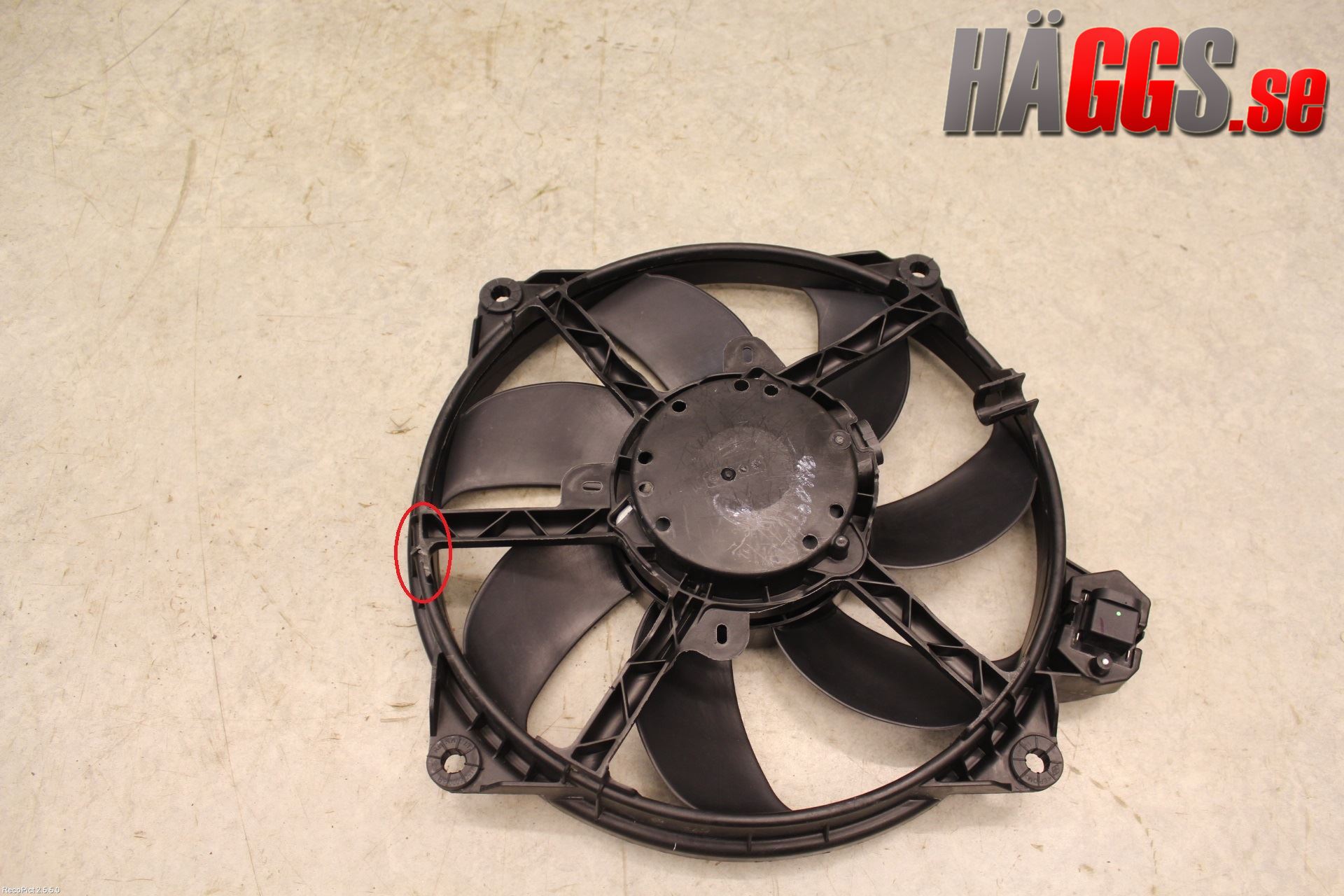 Renault MEGANE III 09-15 Kylfläkt El