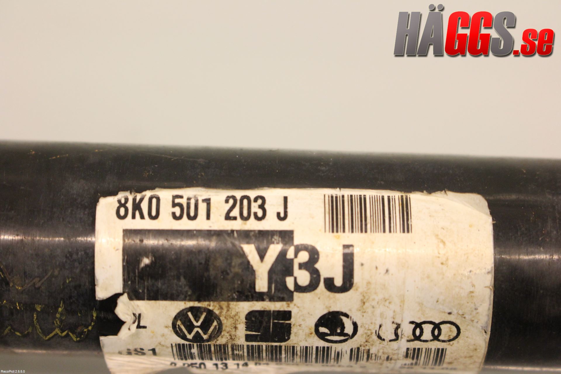 Audi A4/S4 08-11 Drivaxel Bak Vänster