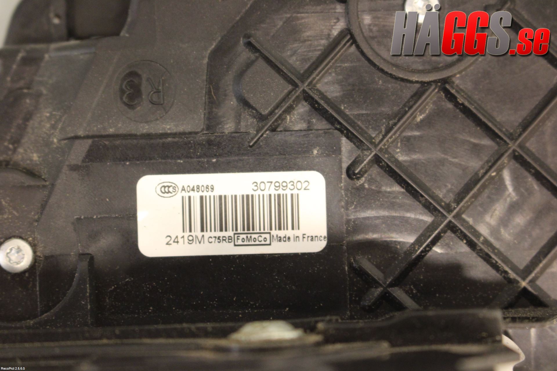 Volvo V50 08-12 Låskista-Dörrlås