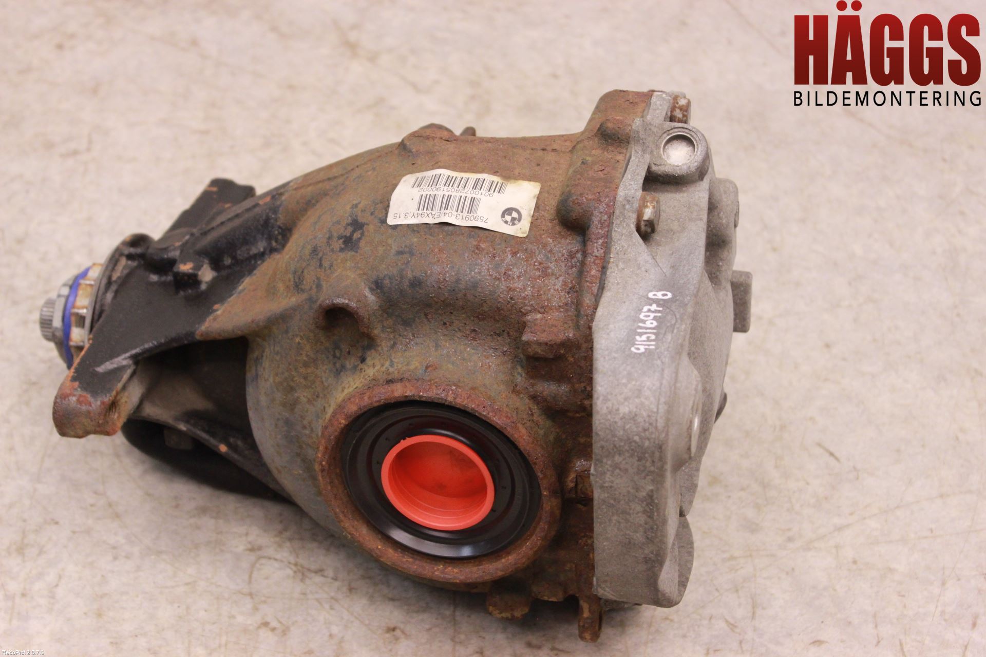 BMW X5 E70 07-13 Bakväxel-Diff