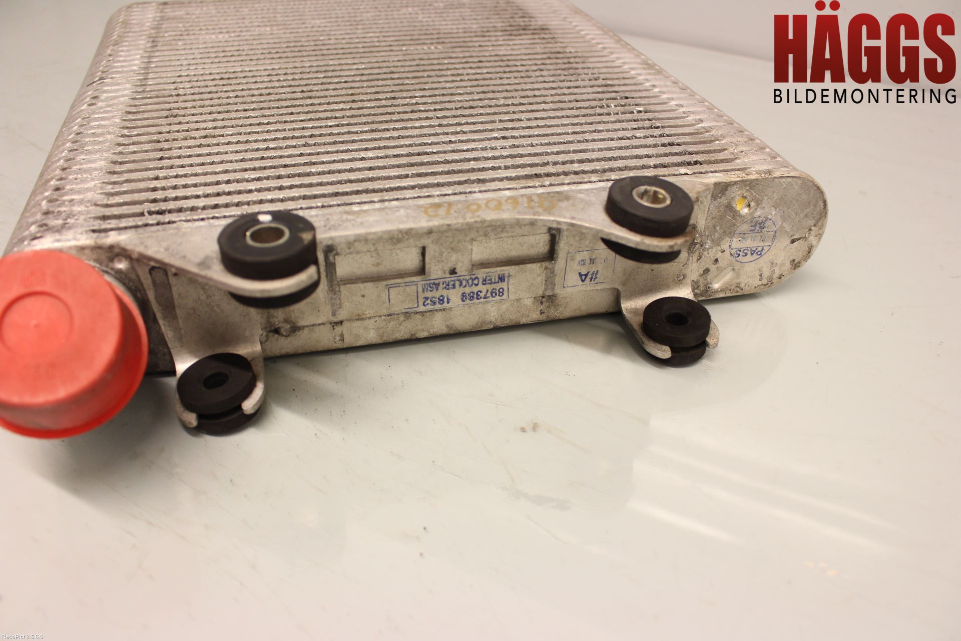 Isuzu D-MAX Laddluft-Intercooler Kyl