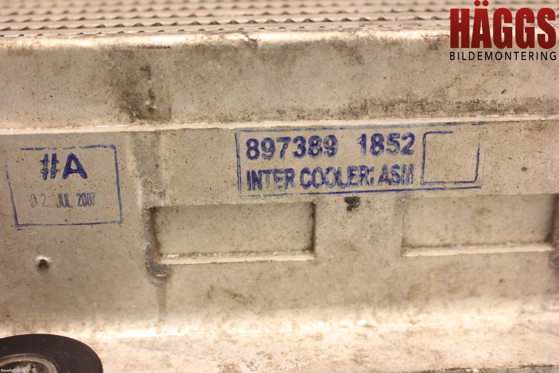 Isuzu D-MAX Laddluft-Intercooler Kyl