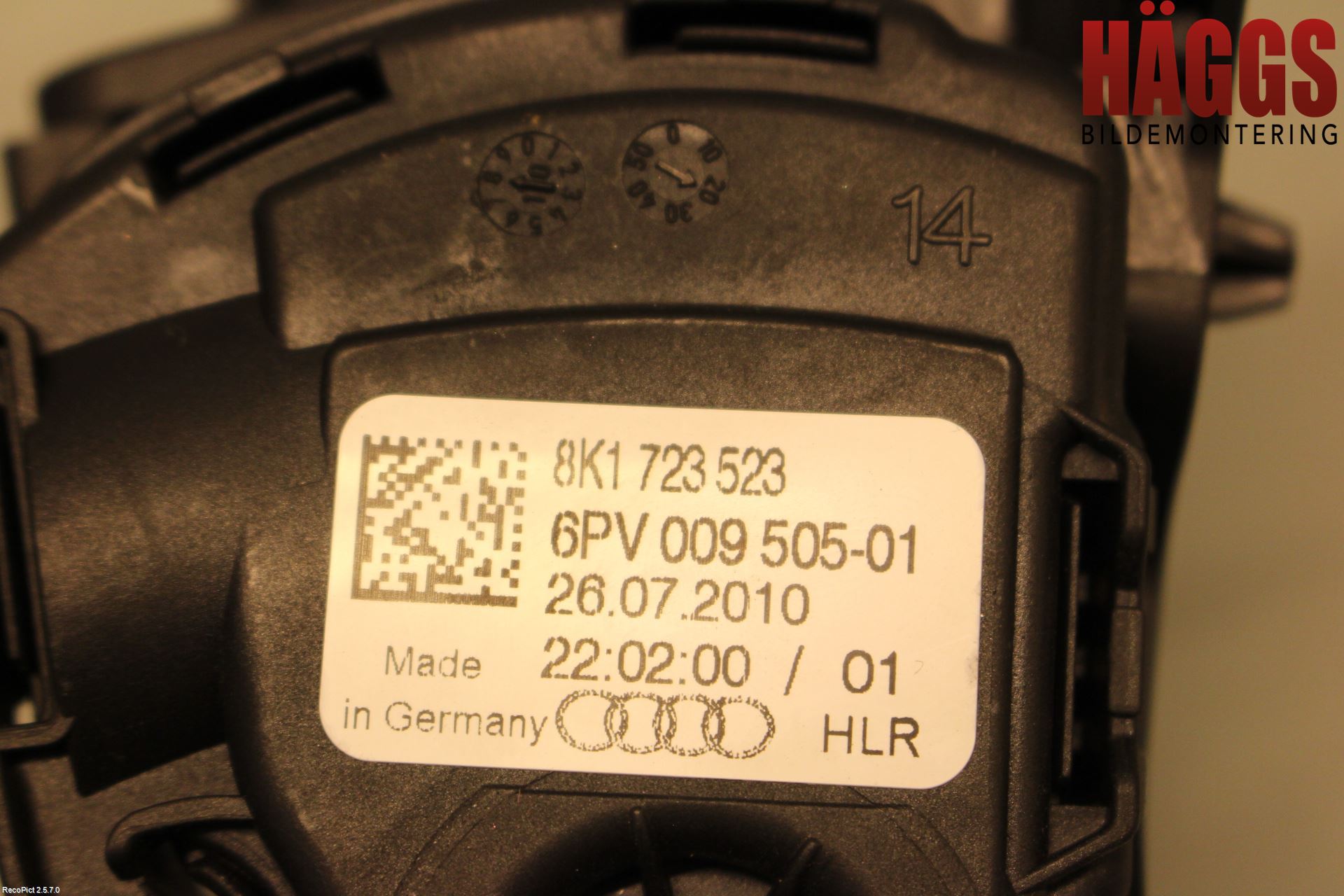 Audi A6/S6     05-11 Gaspedal