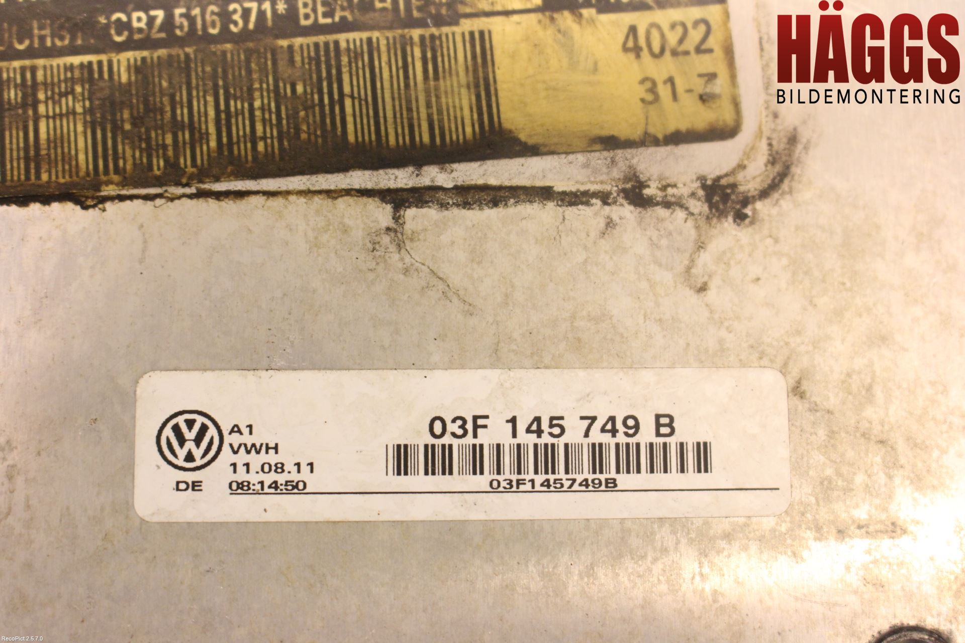 Skoda FABIA 07-14 Laddluft-Intercooler Kyl